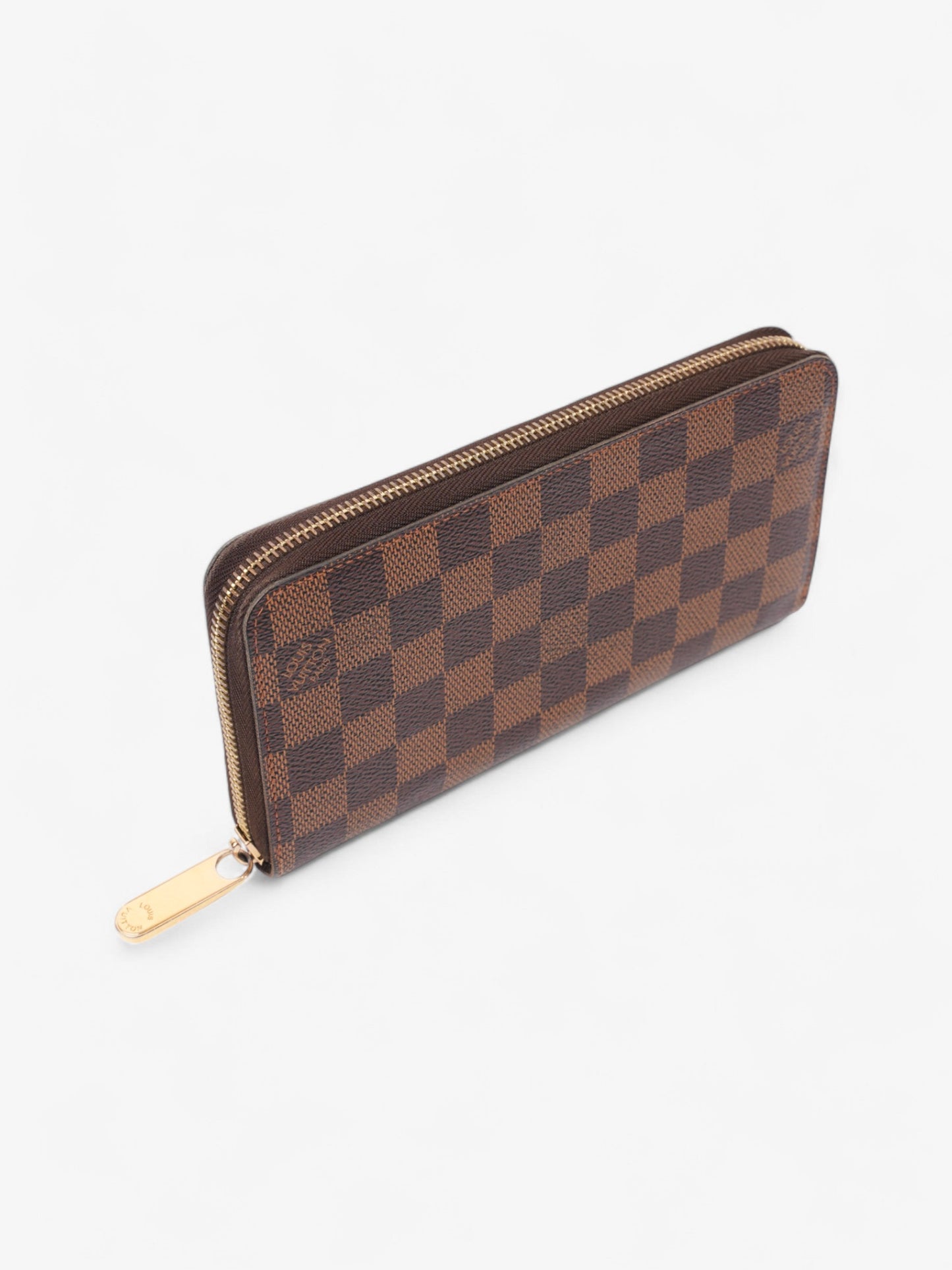 Louis Vuitton Zippy Wallet Damier Ebene Coated Canvas