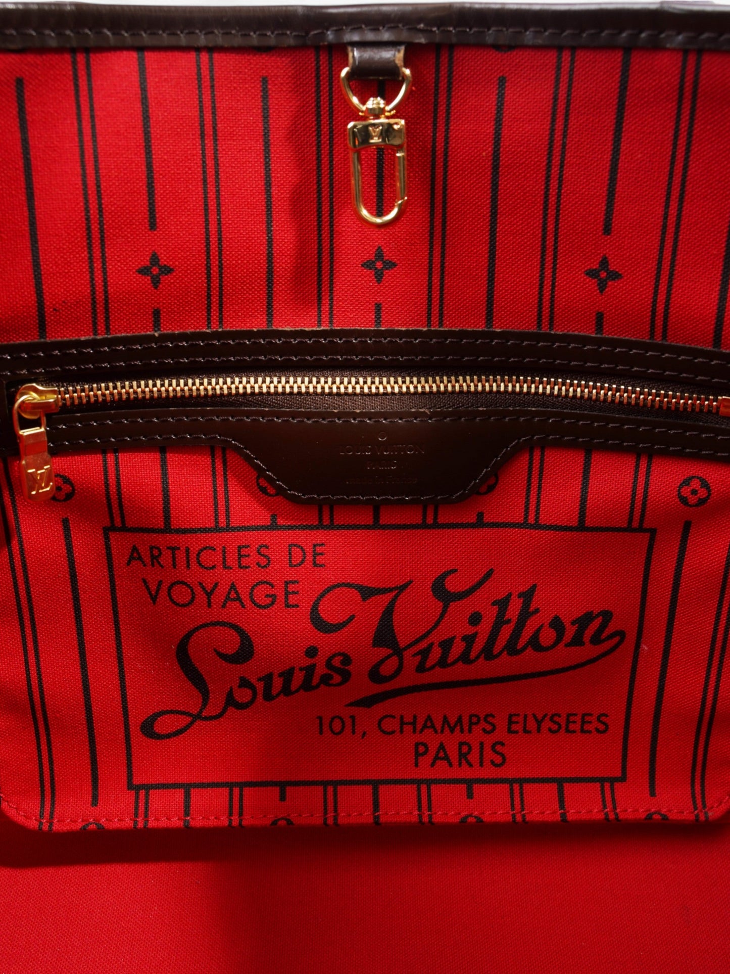 Louis Vuitton Neverfull Damier Ebene Coated Canvas PM