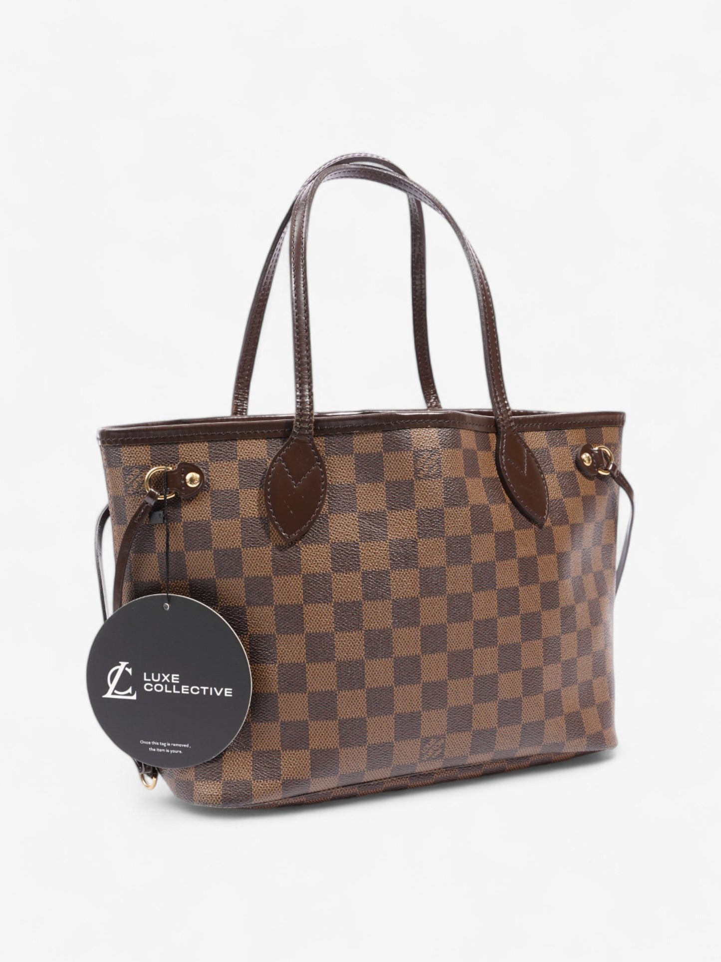 Louis Vuitton Neverfull Damier Ebene Coated Canvas PM