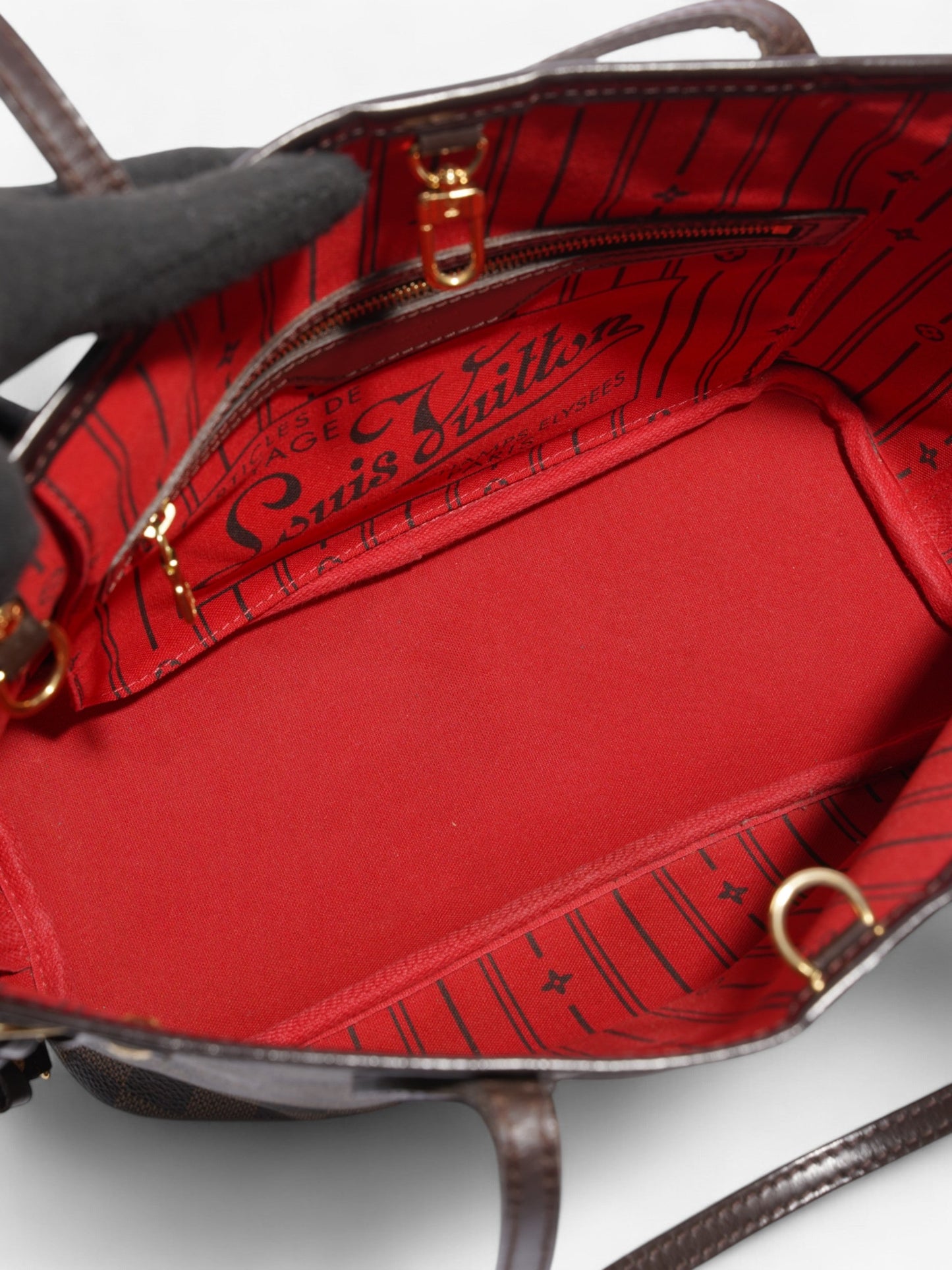 Louis Vuitton Neverfull Damier Ebene Coated Canvas PM