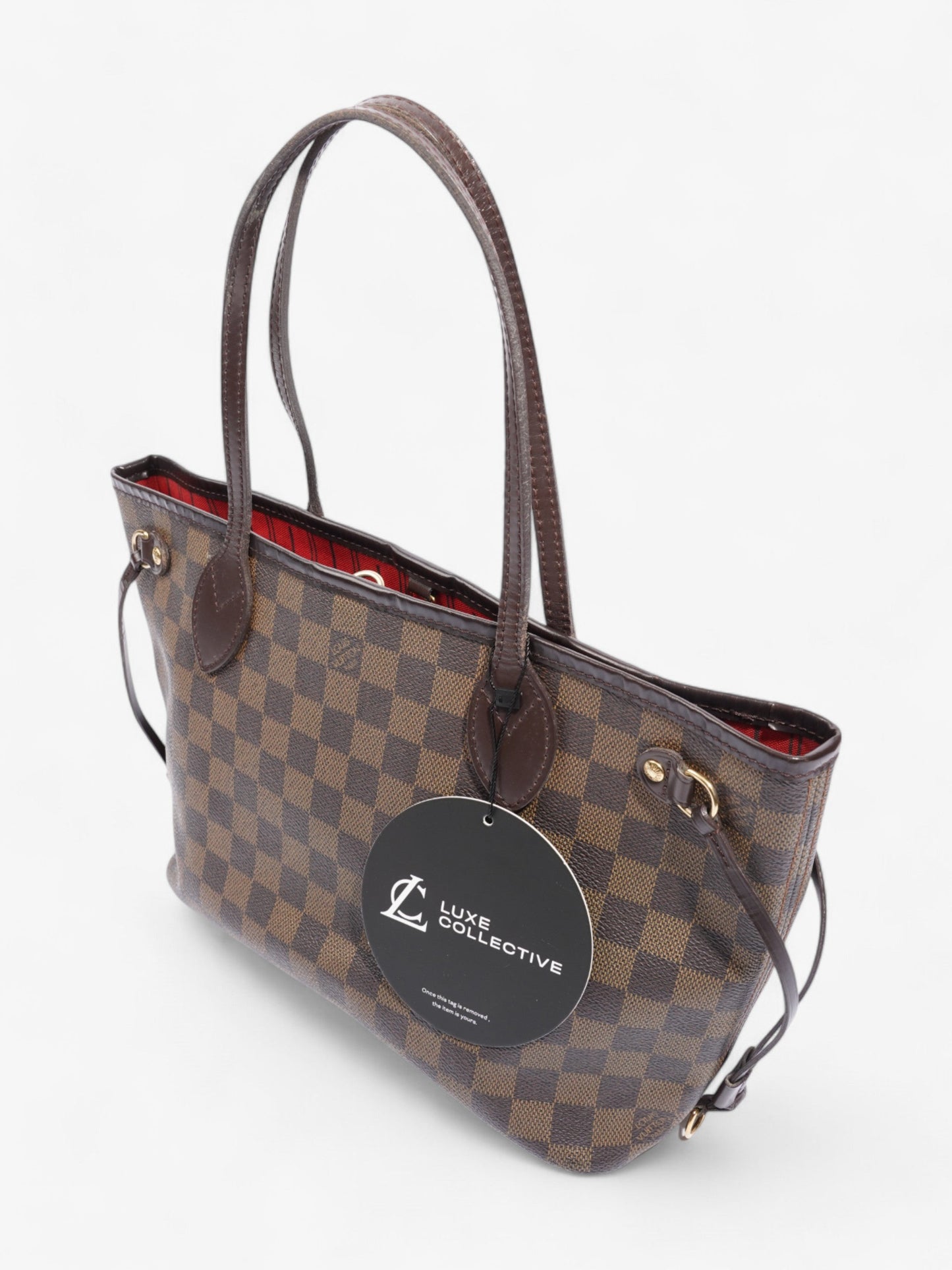Louis Vuitton Neverfull Damier Ebene Coated Canvas PM