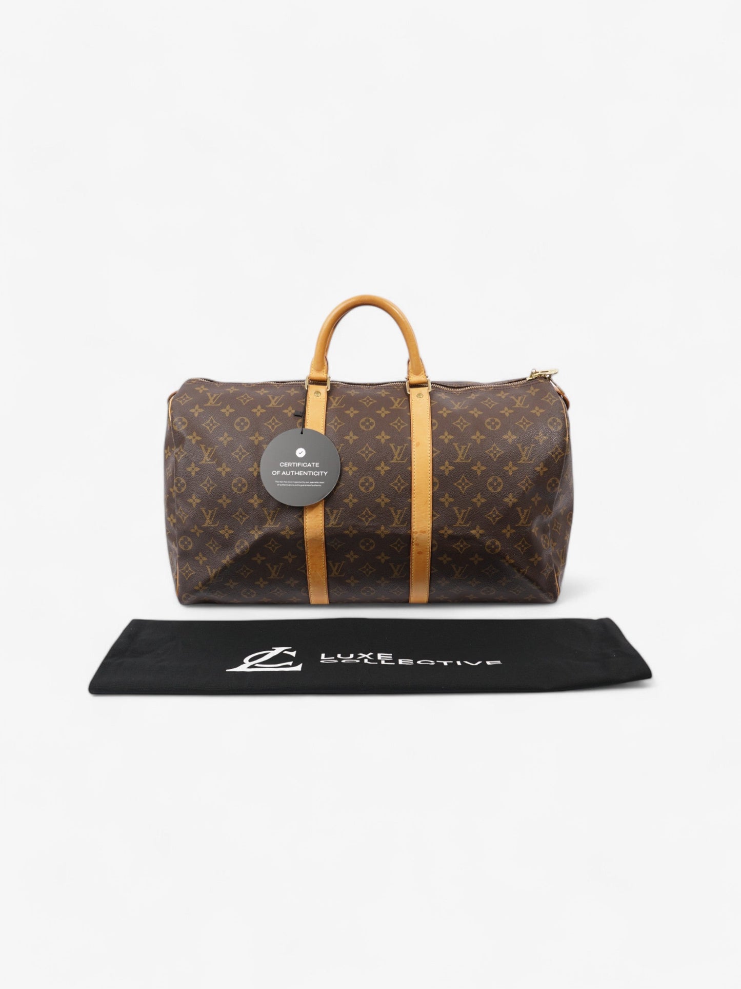 Louis Vuitton Keepall  Monogram Coated Canvas 50