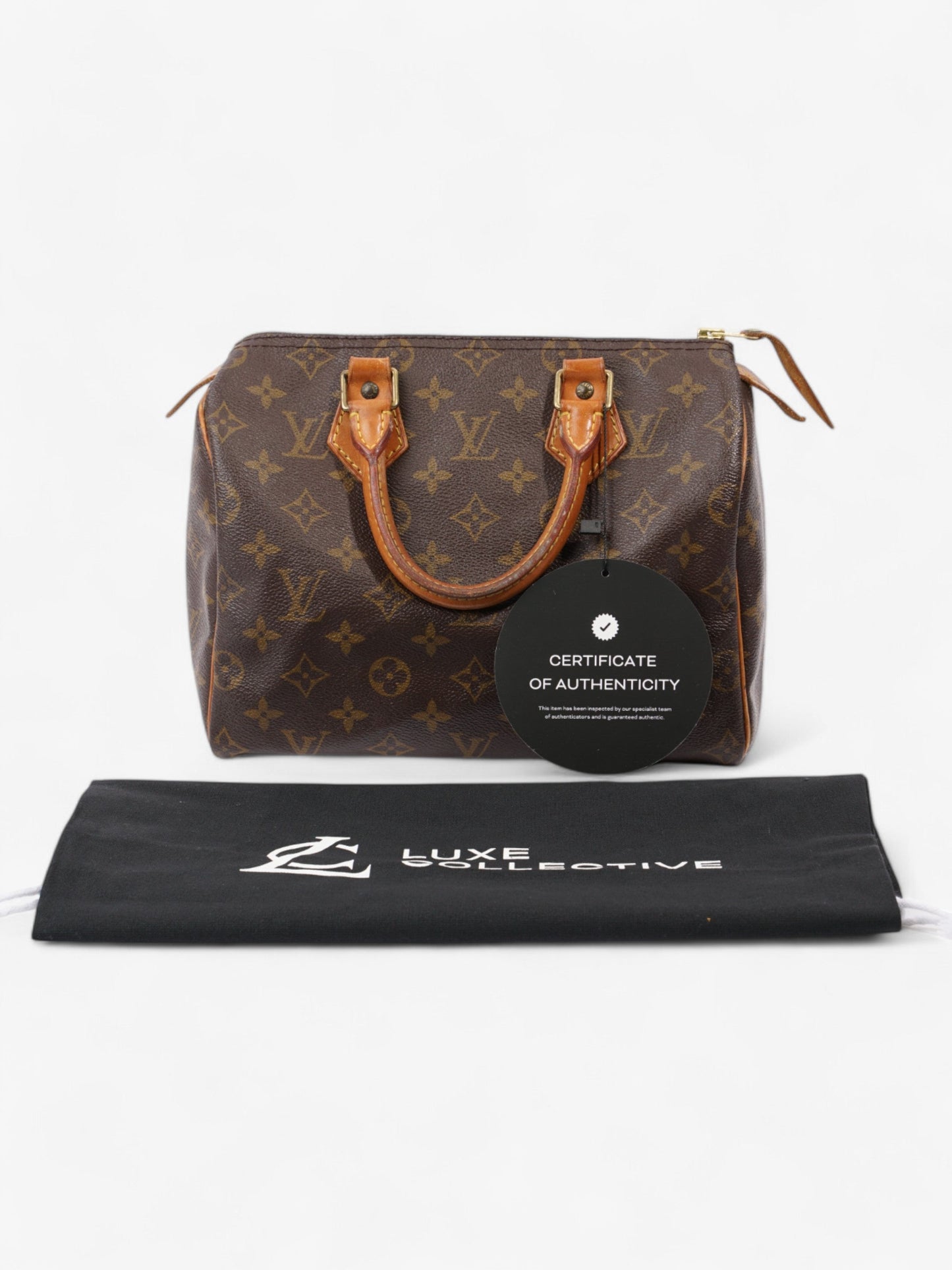 Louis Vuitton Speedy Monogram Coated Canvas 25