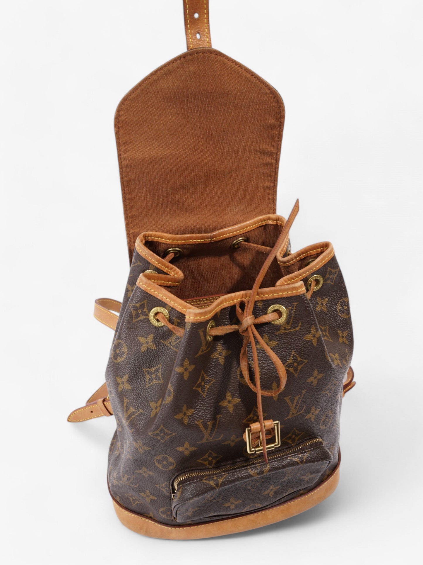 Louis Vuitton Montsouris Monogram Coated Canvas MM