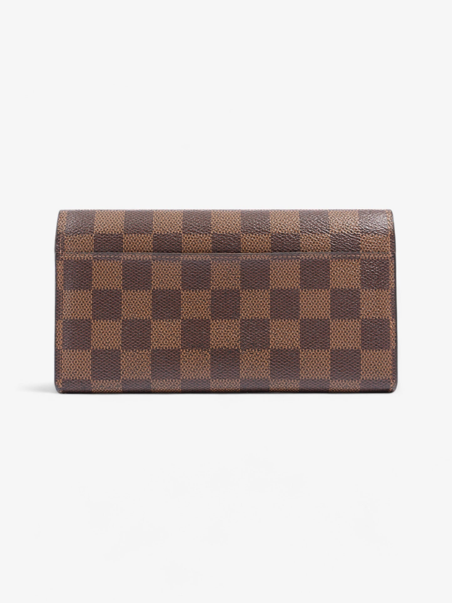 Louis Vuitton Sarah Wallet Damier Ebene Coated Canvas
