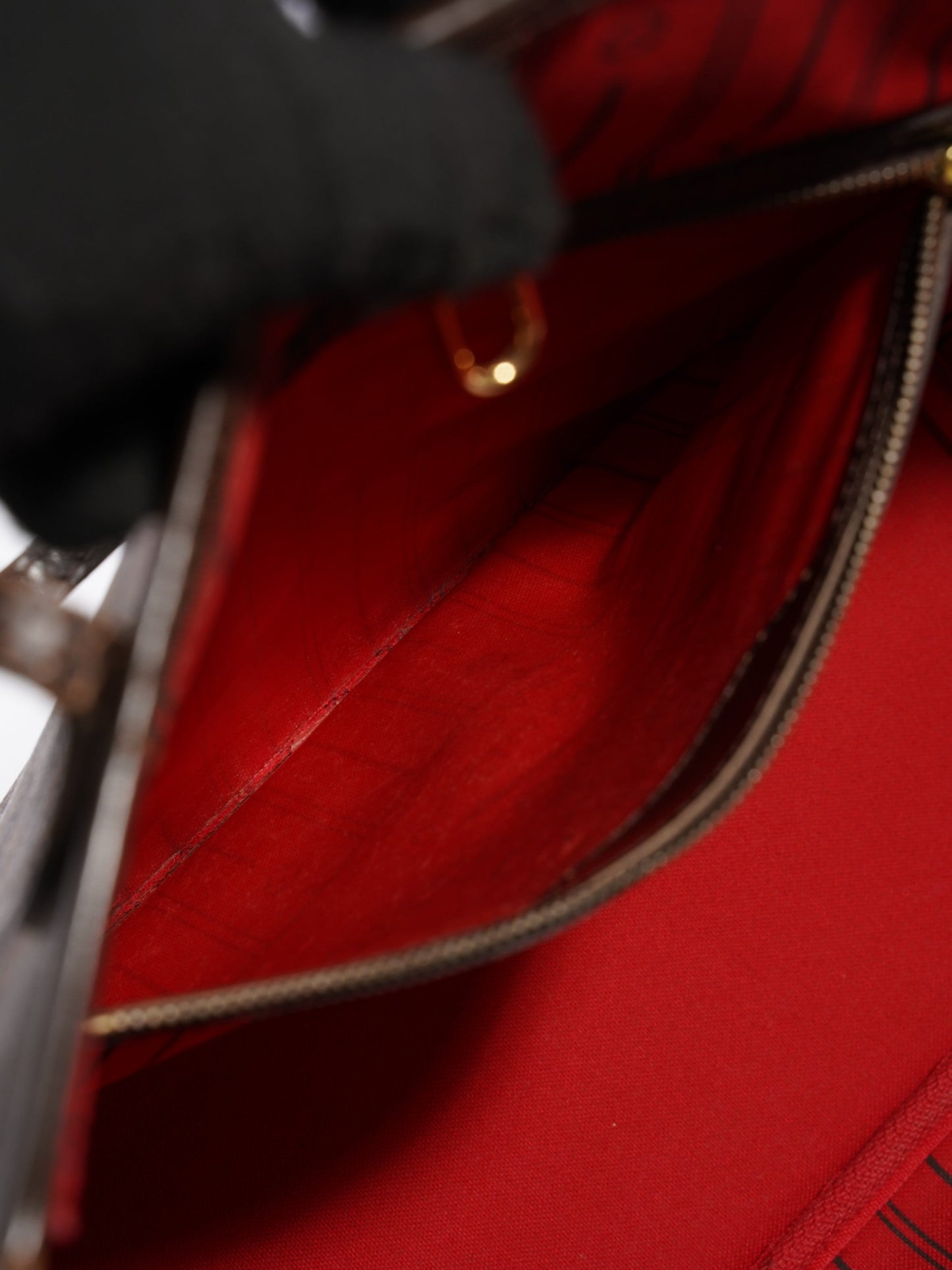 Louis Vuitton Neverfull Damier Ebene Coated Canvas MM