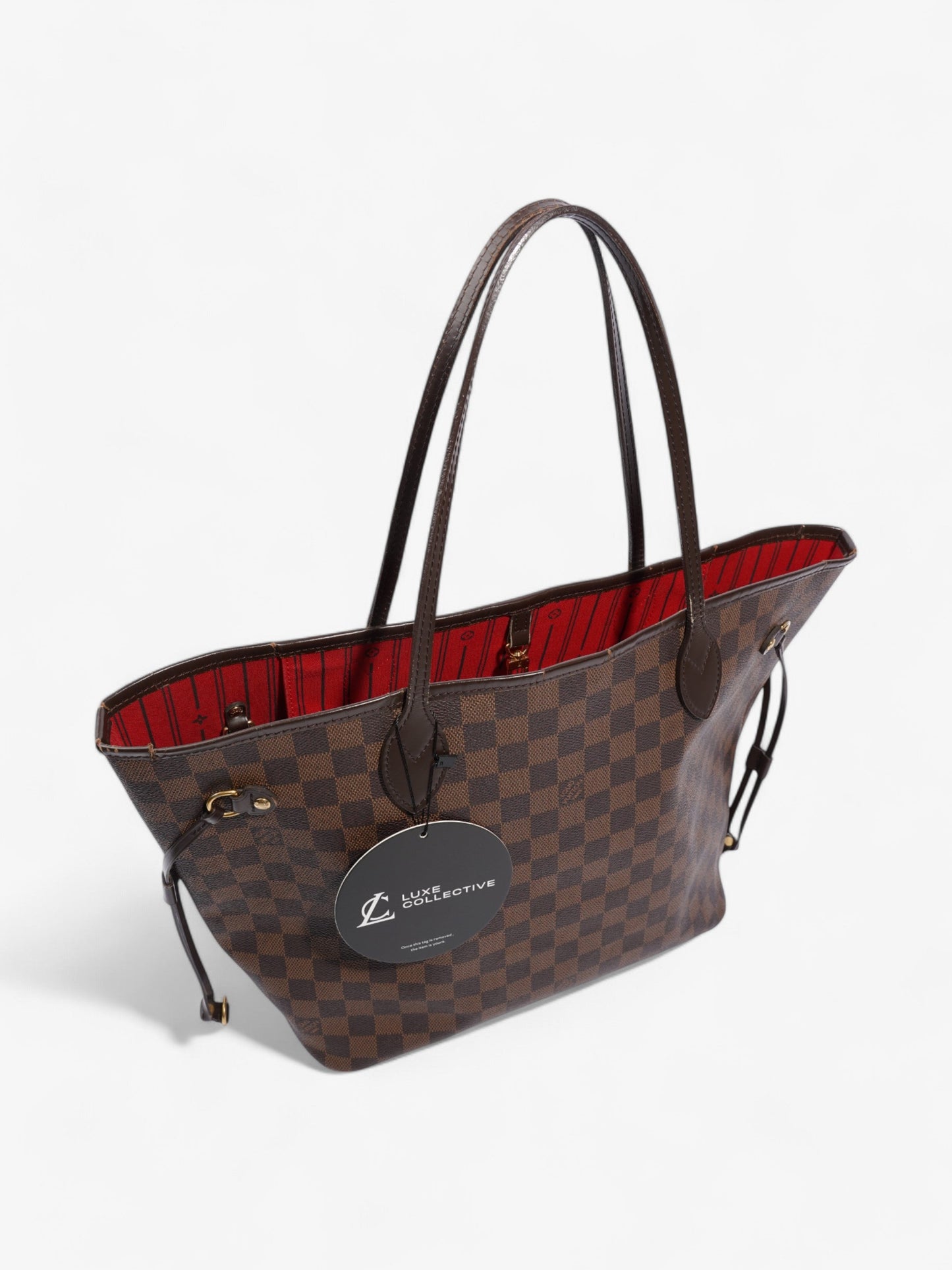 Louis Vuitton Neverfull Damier Ebene Coated Canvas MM