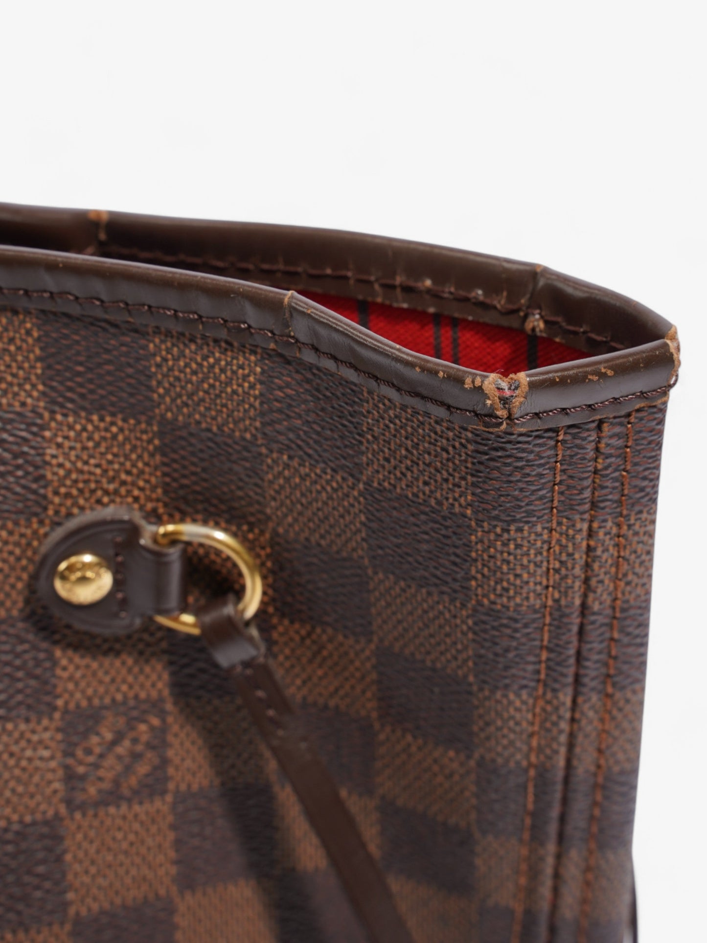 Louis Vuitton Neverfull Damier Ebene Coated Canvas MM