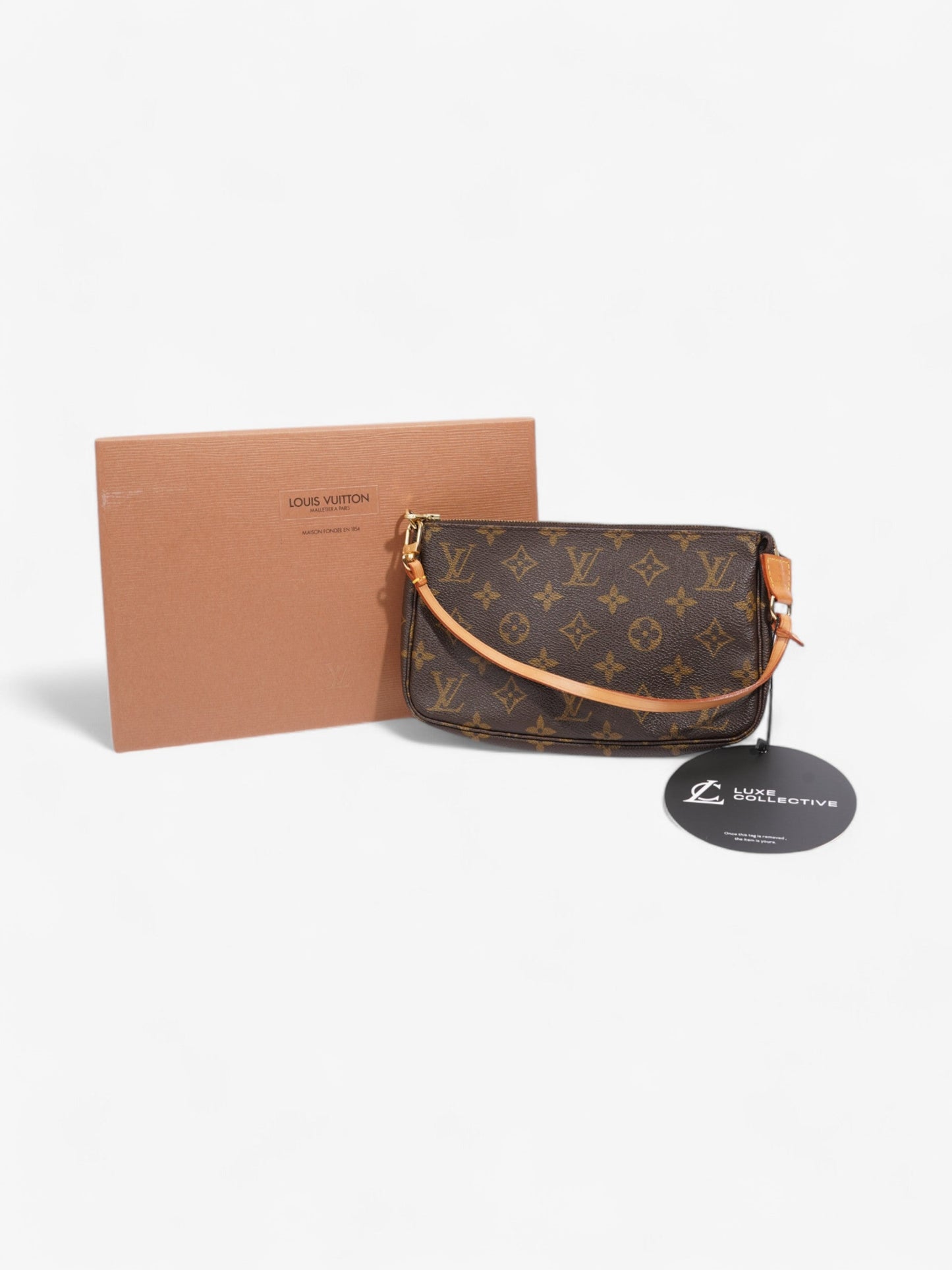 Louis Vuitton Pochette Accessoires Monogram Coated Canvas