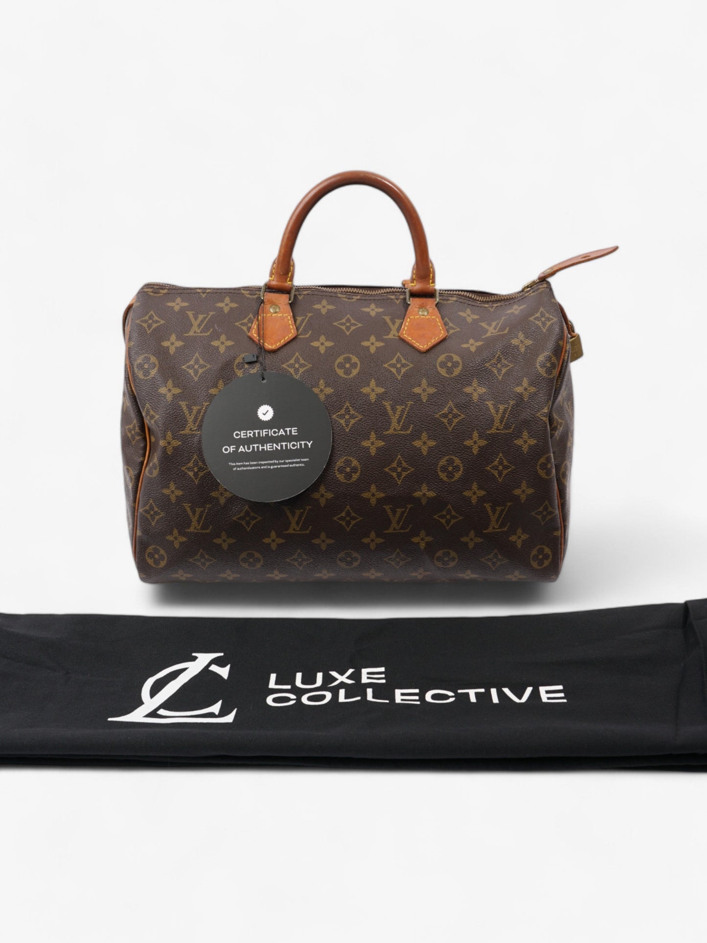 Louis Vuitton Speedy Monogram Coated Canvas 35