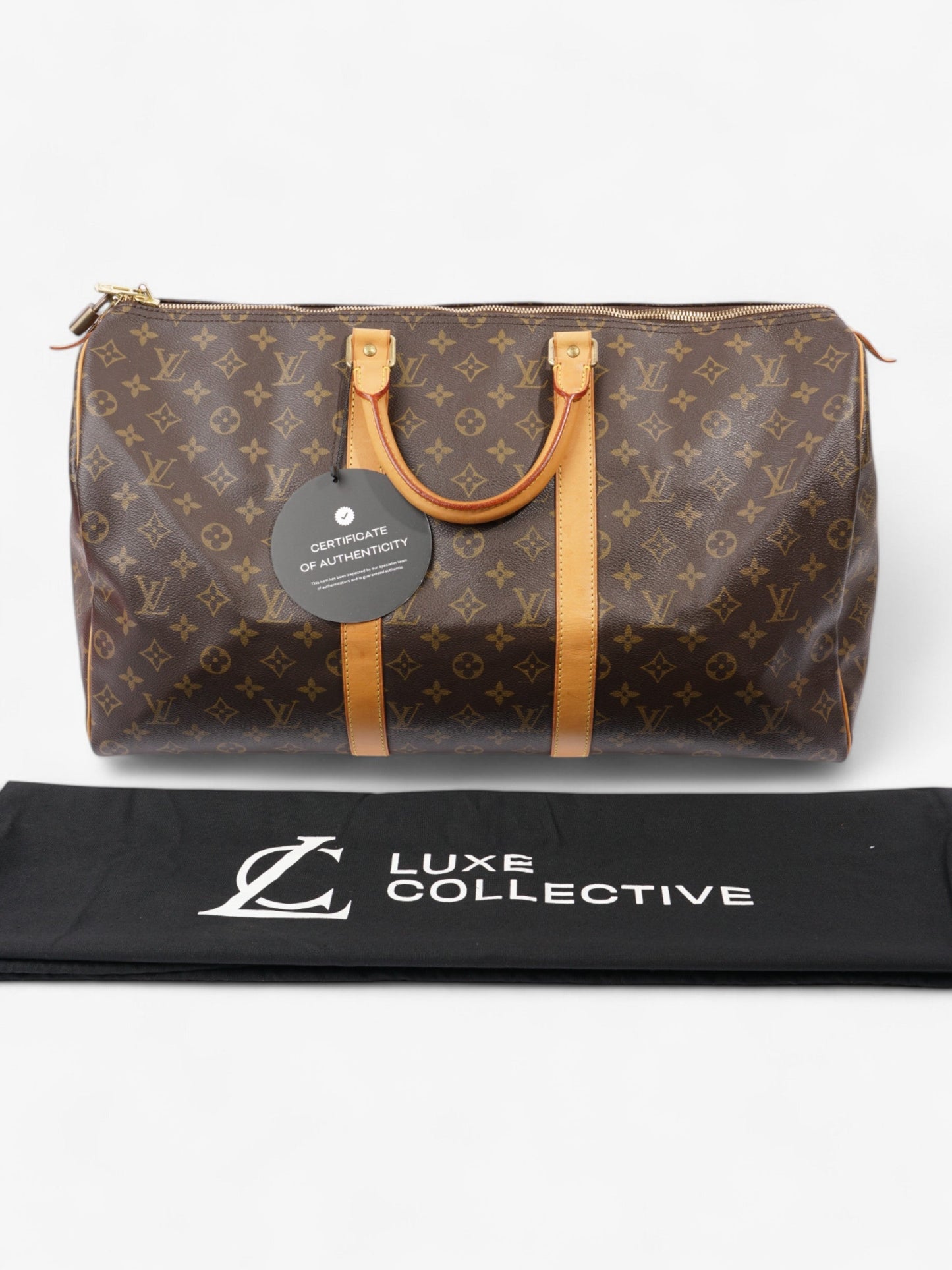 Louis Vuitton Keepall Monogram Coated Canvas 50