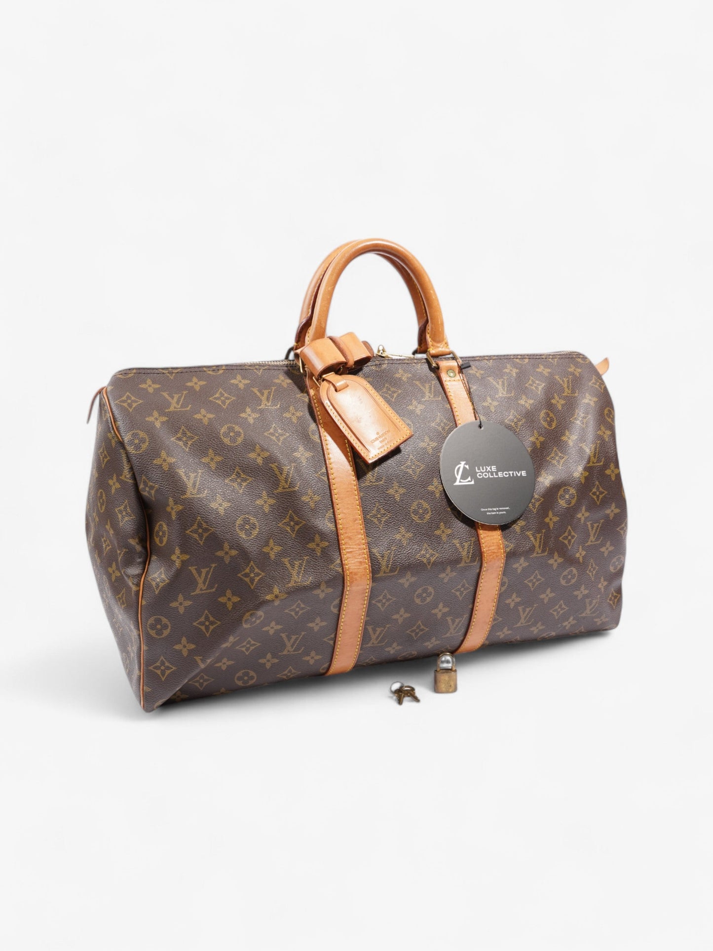 Louis Vuitton Keepall  Monogram Coated Canvas 50