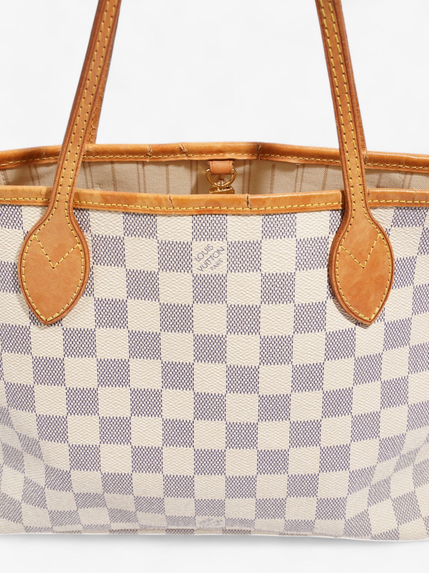 Louis Vuitton Neverfull Damier Azur Coated Canvas PM
