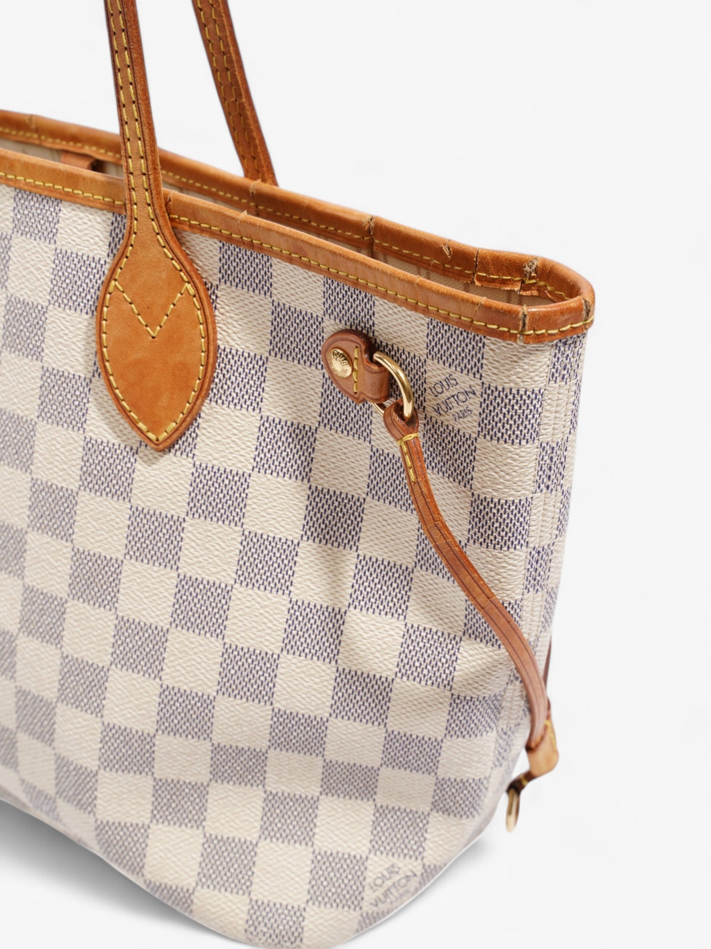 Louis Vuitton Neverfull Damier Azur Coated Canvas PM
