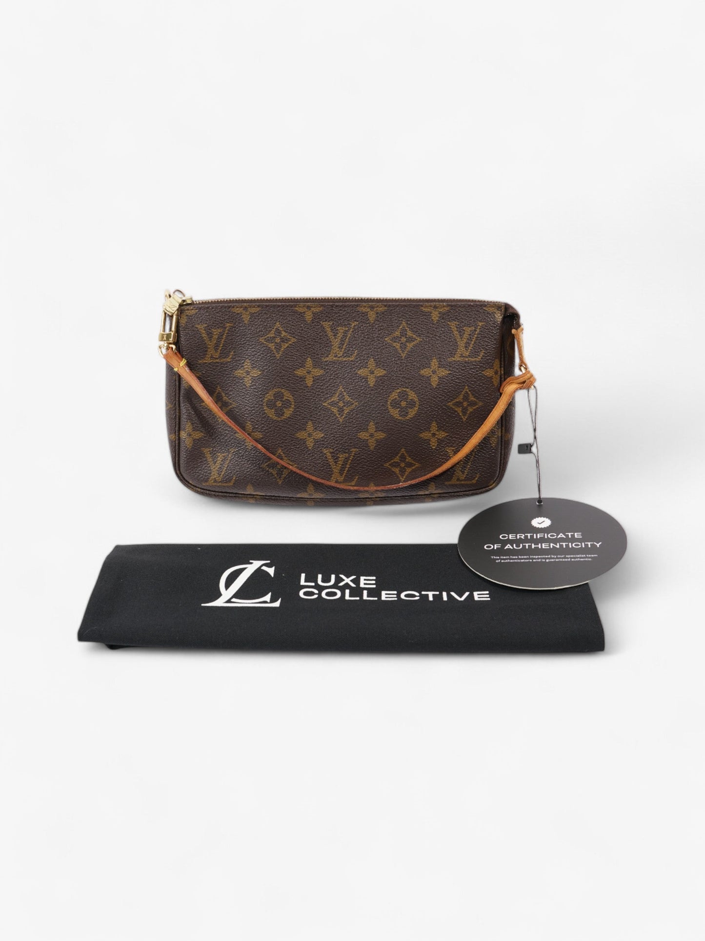 Louis Vuitton Pochette Accessoires Monogram Coated Canvas