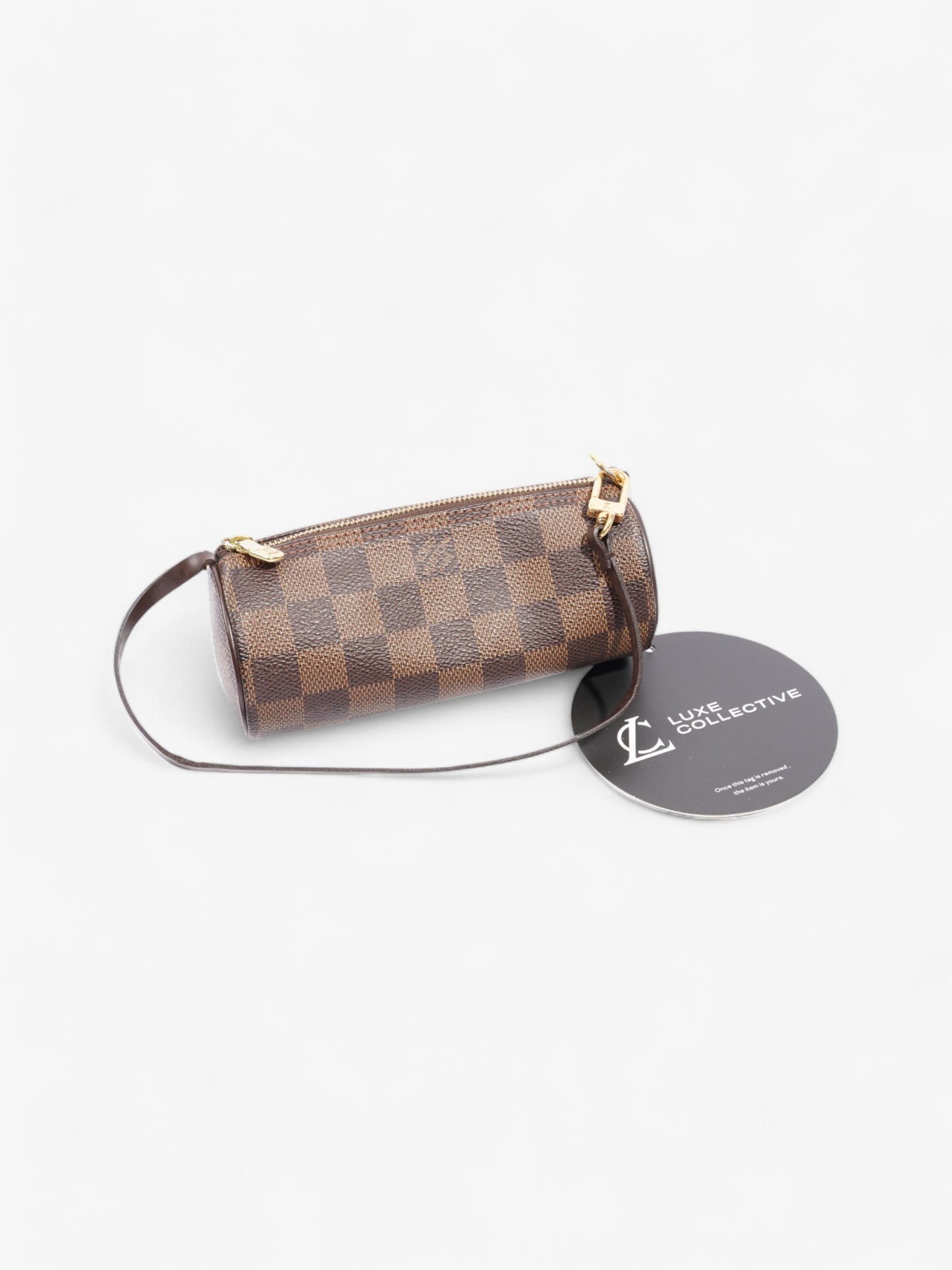 Louis Vuitton Papillon Damier Ebene Coated Canvas Mini