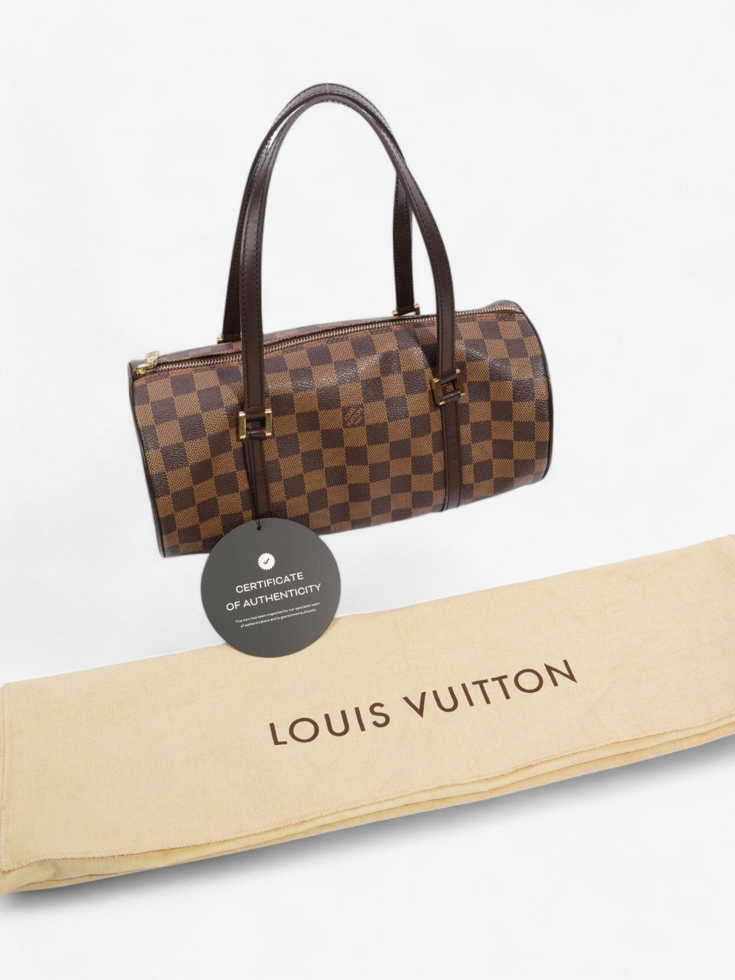 Louis Vuitton Papillon Damier Ebene Coated Canvas 30