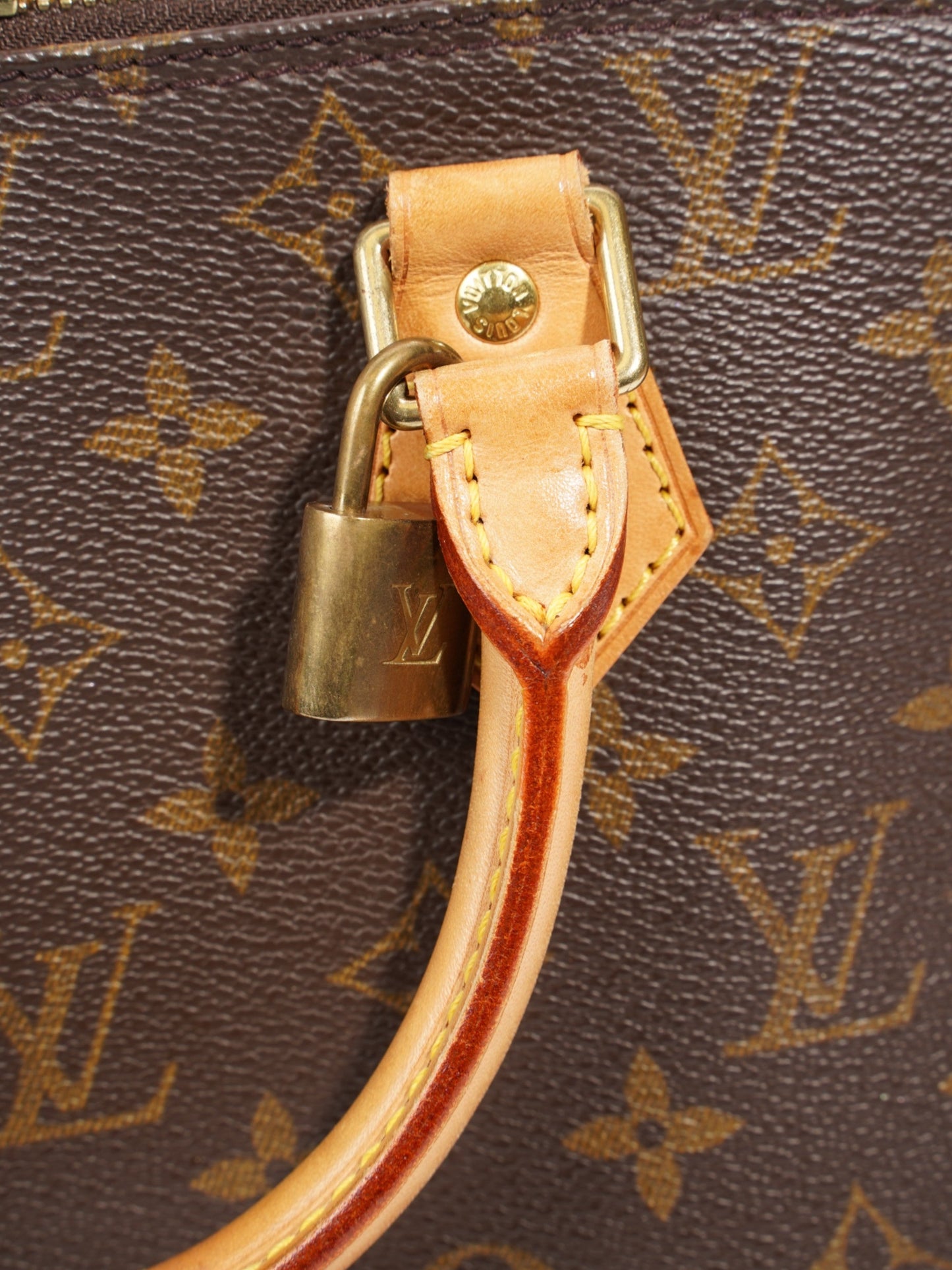 Louis Vuitton Alma Monogram Coated Canvas PM