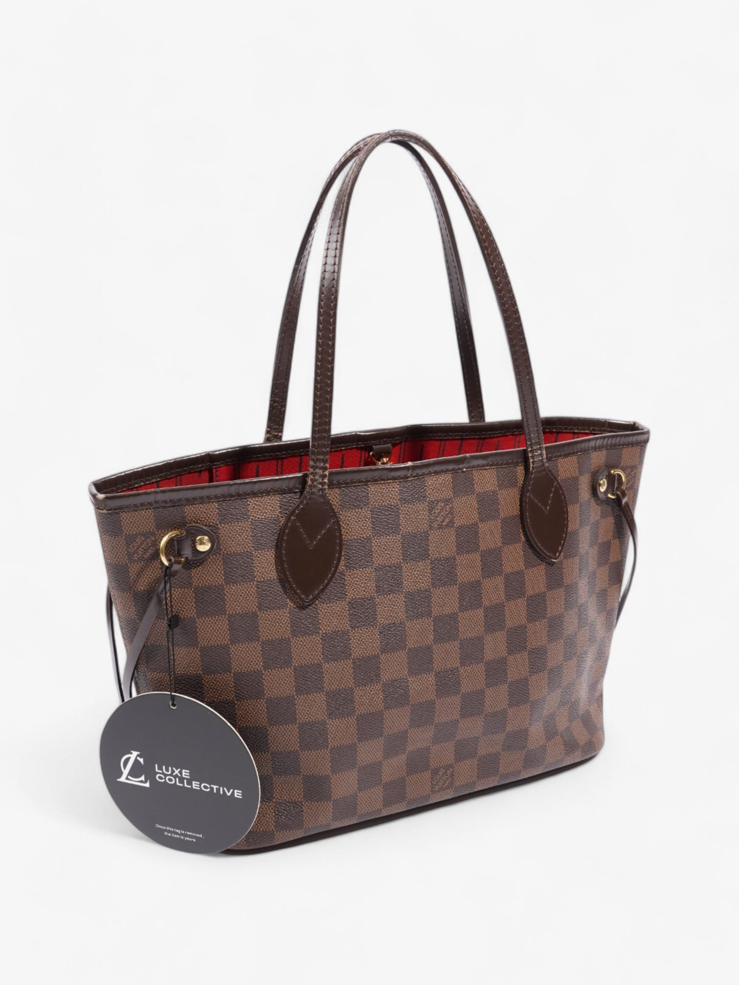 Louis Vuitton Neverfull Damier Ebene Coated Canvas PM