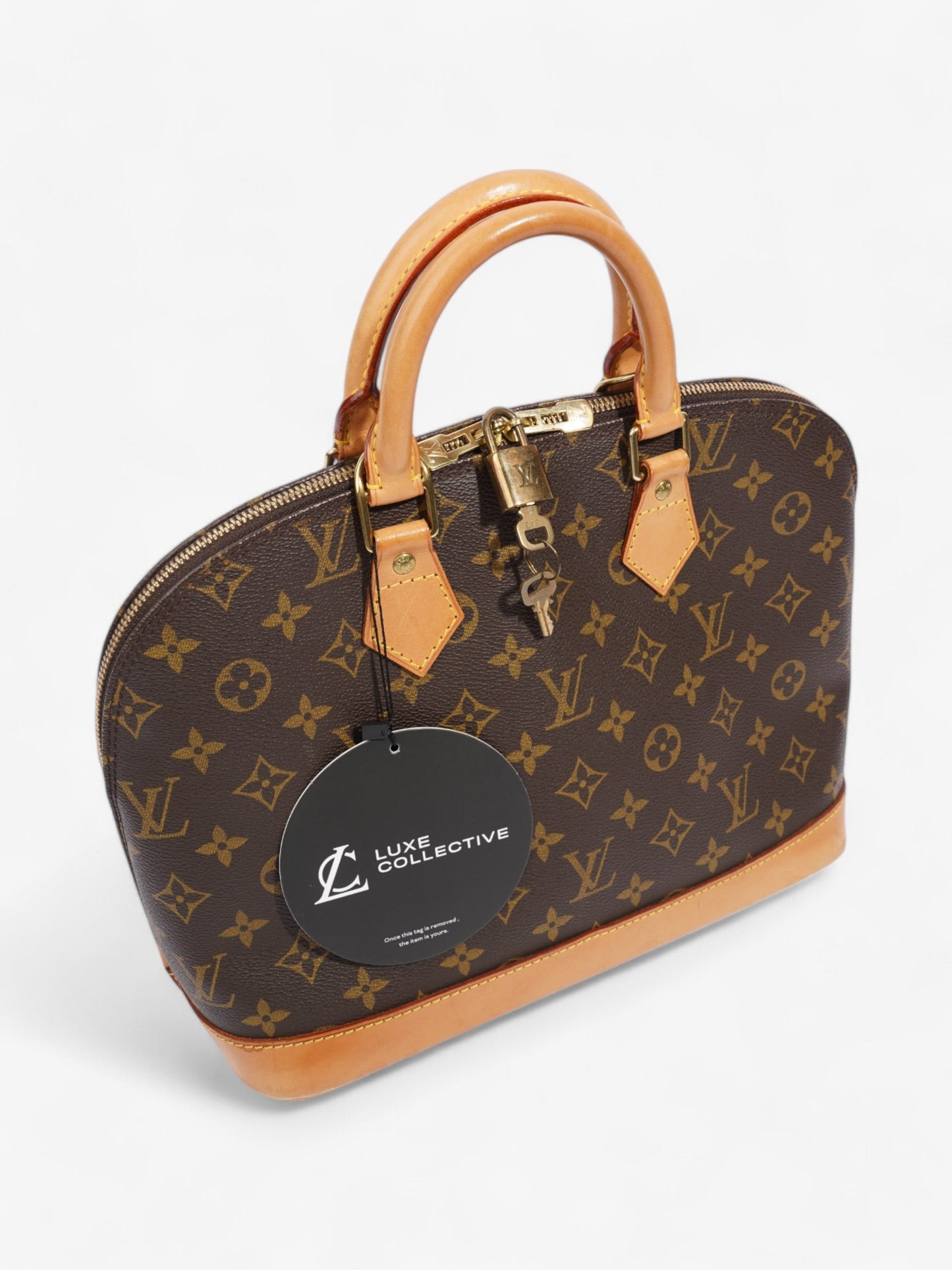 Louis Vuitton Alma Monogram Coated Canvas PM