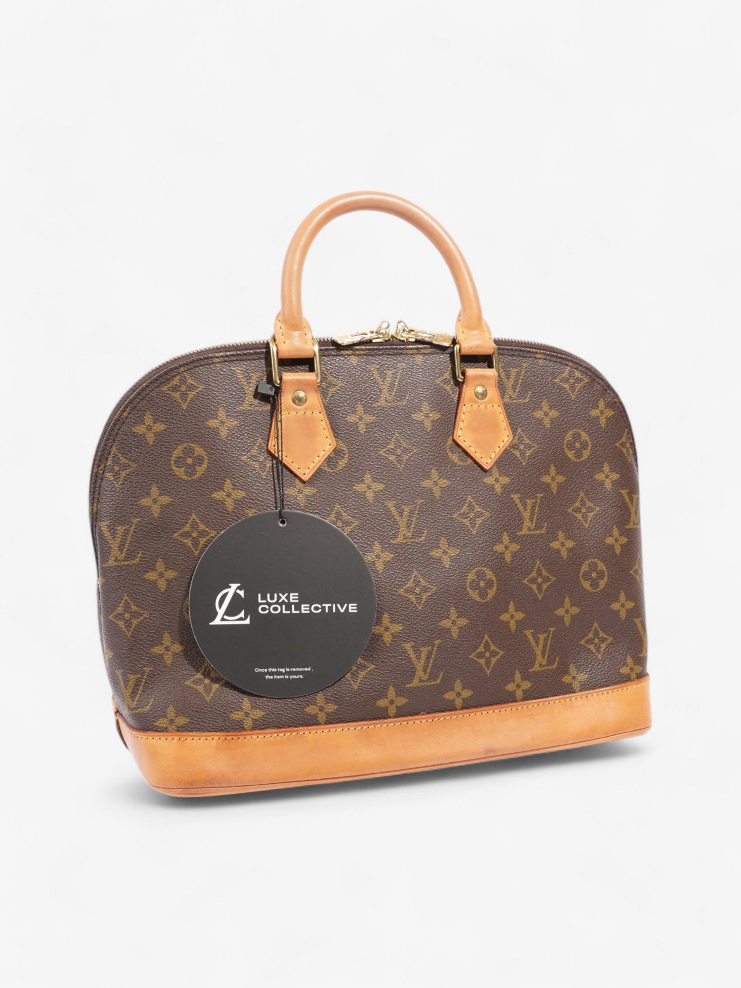 Louis Vuitton Alma Monogram Coated Canvas PM