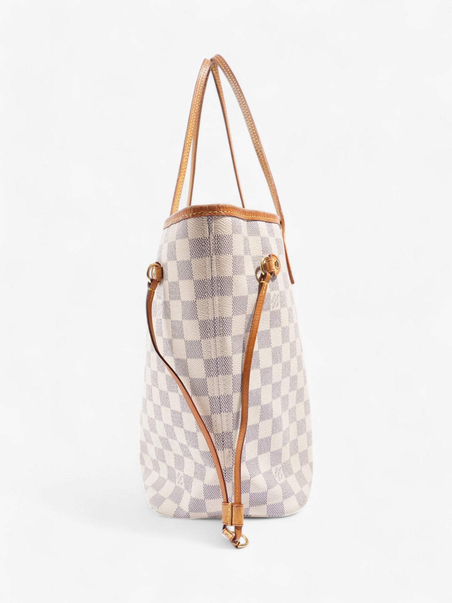 Louis Vuitton Neverfull Damier Azur Coated Canvas MM