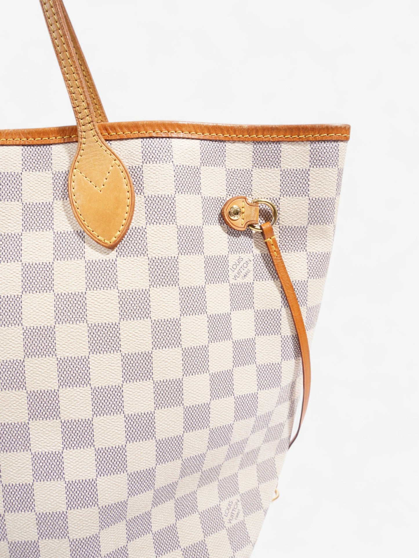 Louis Vuitton Neverfull Damier Azur Coated Canvas MM