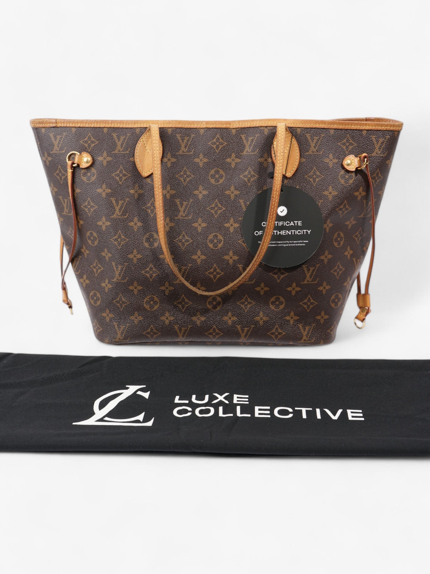 Louis Vuitton Neverfull Monogram Coated Canvas MM