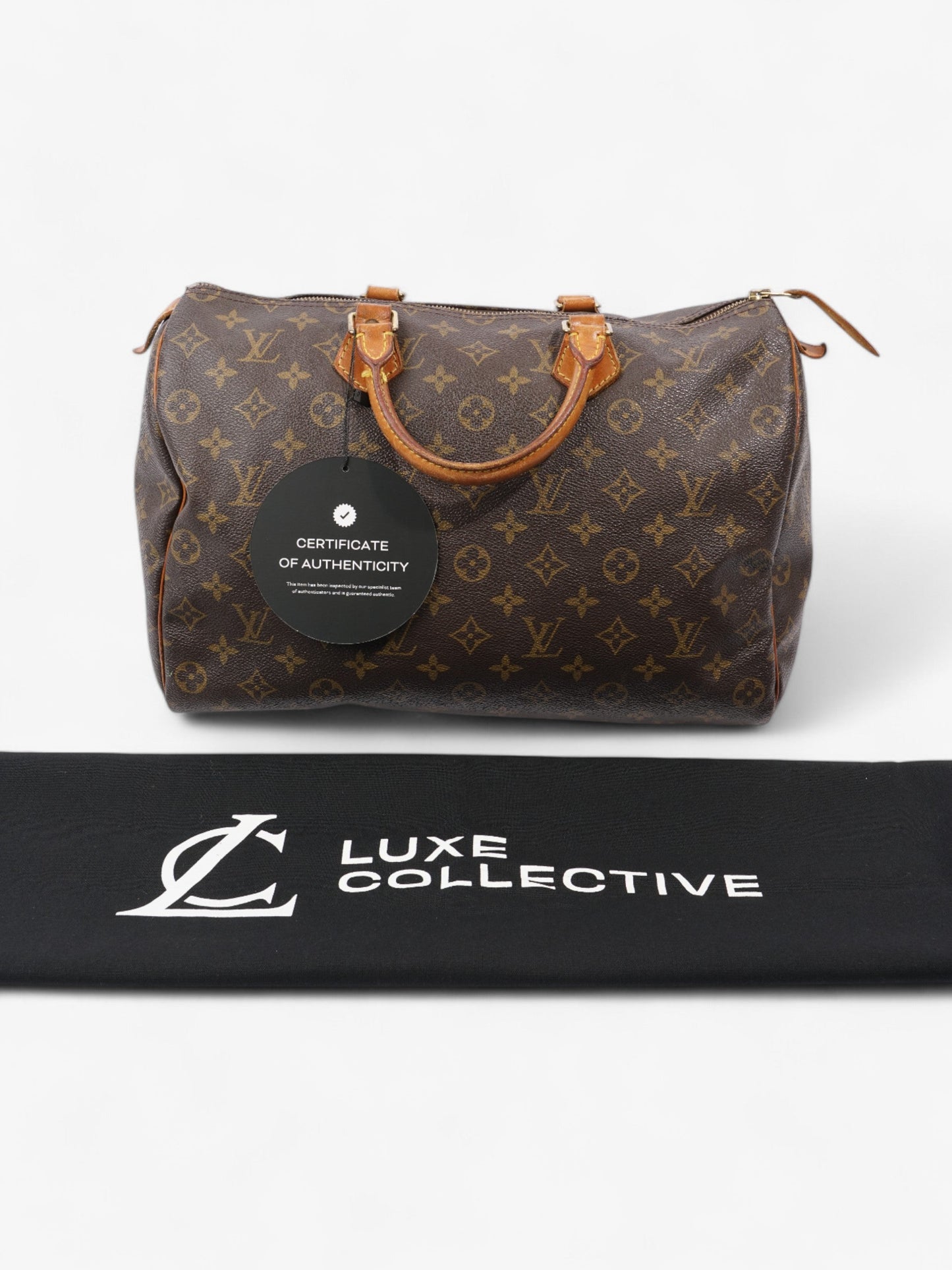 Louis Vuitton Speedy Monogram Coated Canvas 35