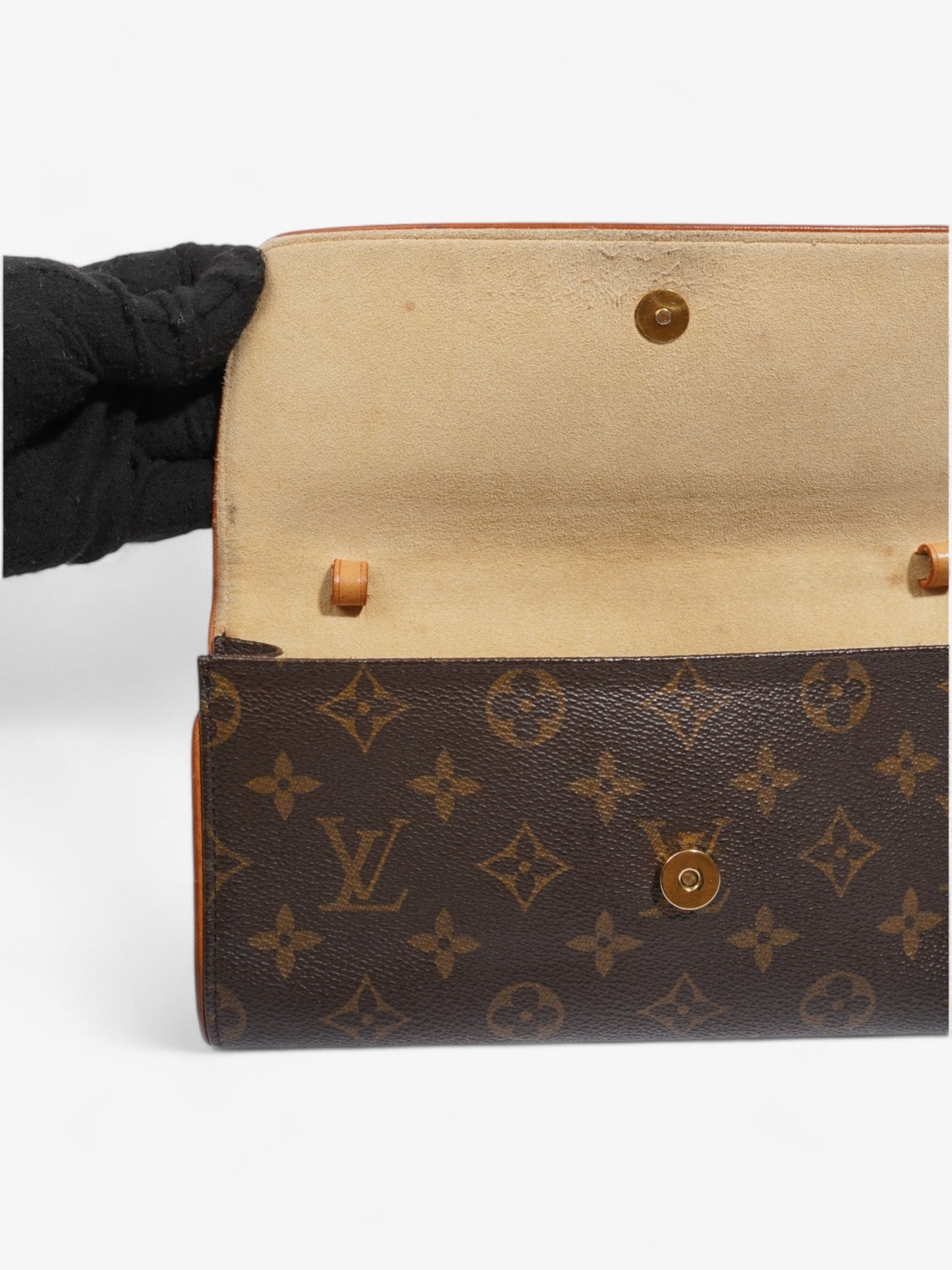 Louis Vuitton Twin Pochette Monogram Coated Canvas GM