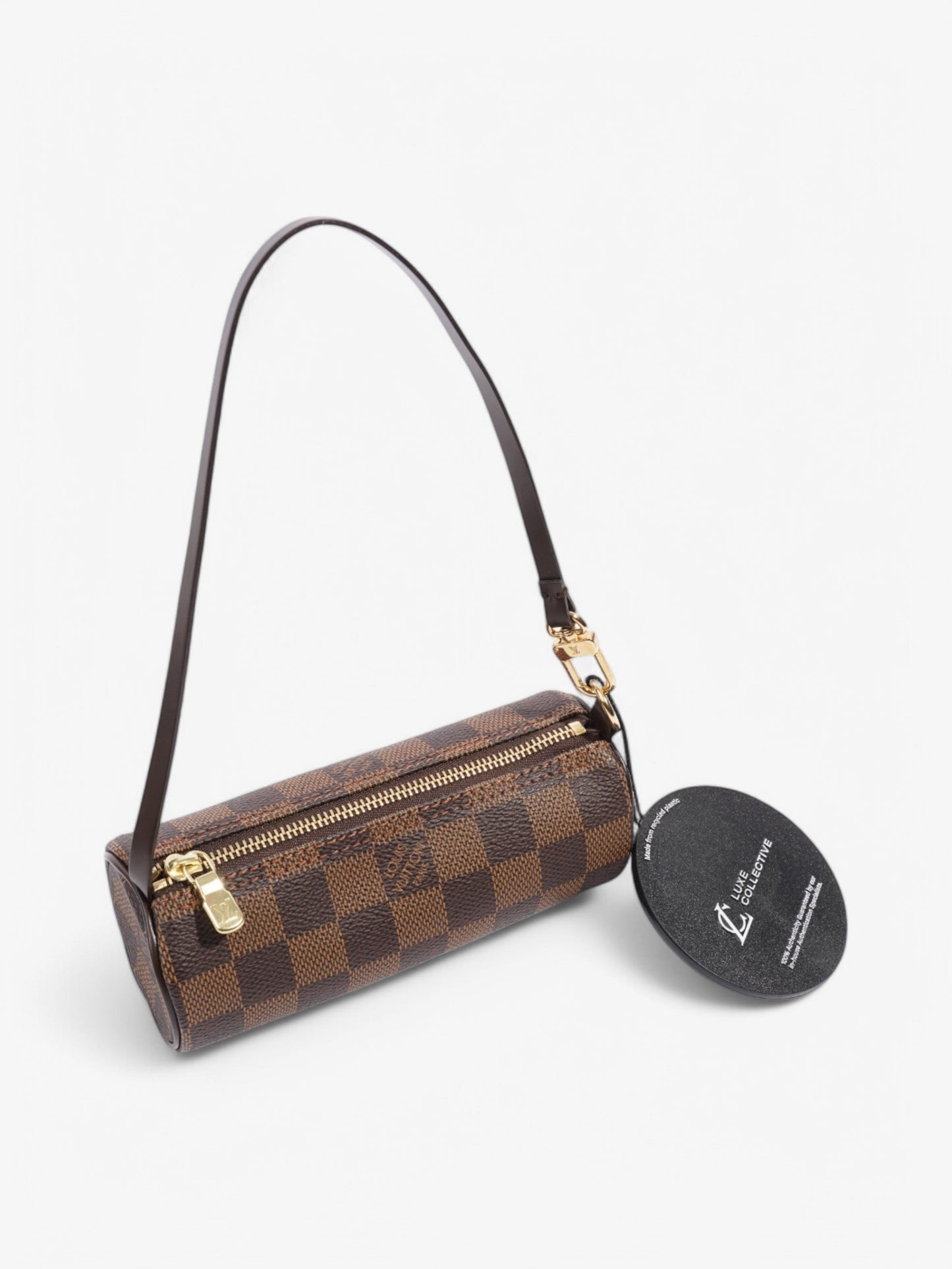 Louis Vuitton Papillon Damier Ebene Coated Canvas Mini