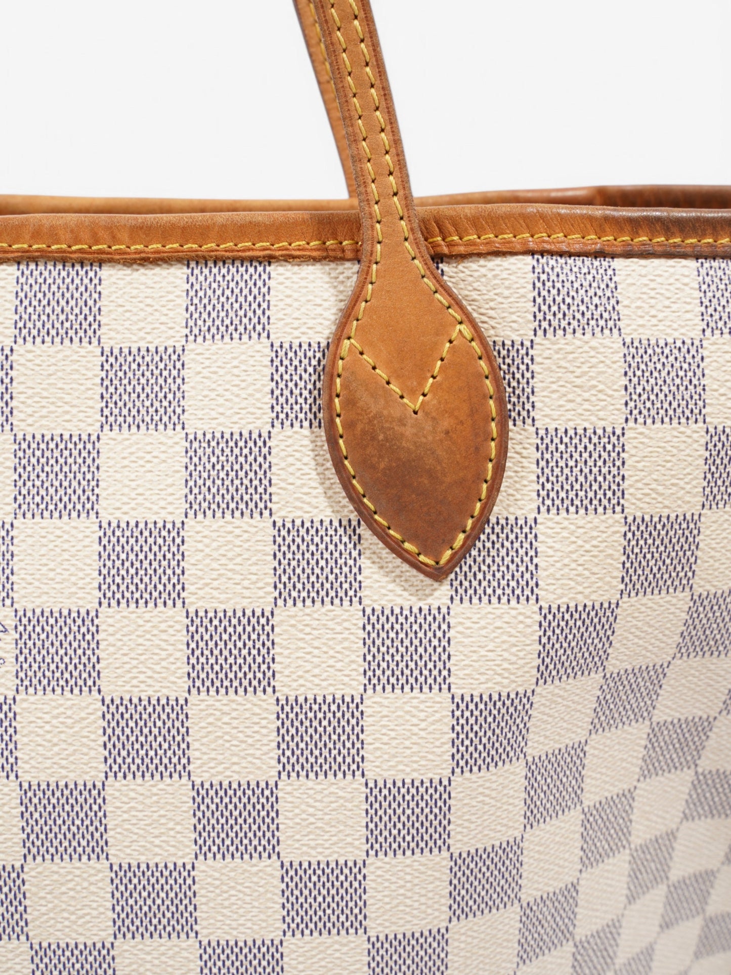 Louis Vuitton Neverfull Damier Azur Coated Canvas MM