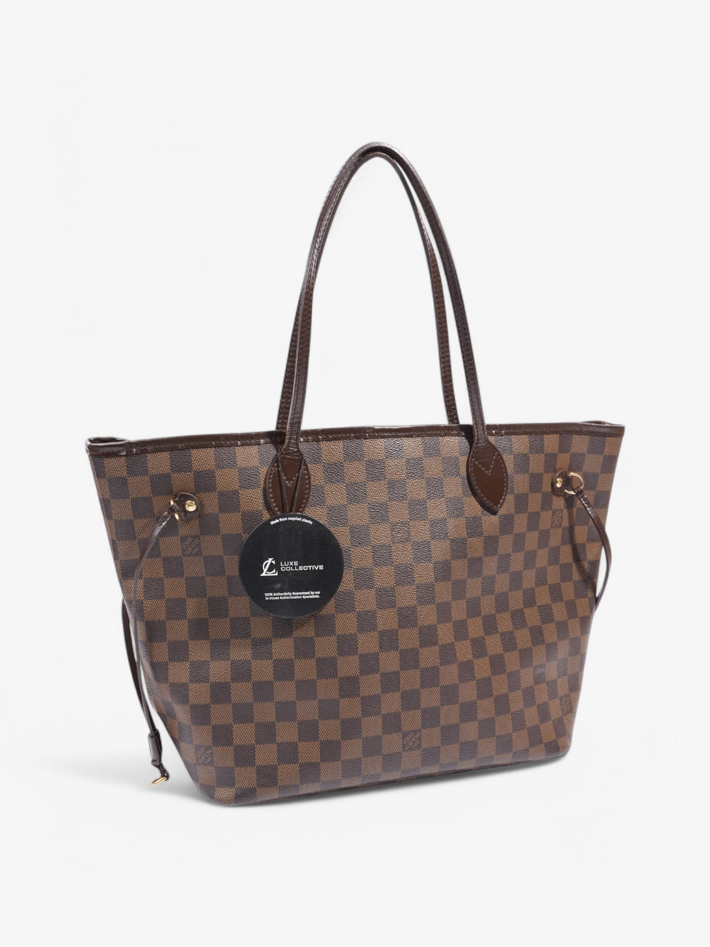 Louis Vuitton Neverfull Damier Ebene Coated Canvas MM