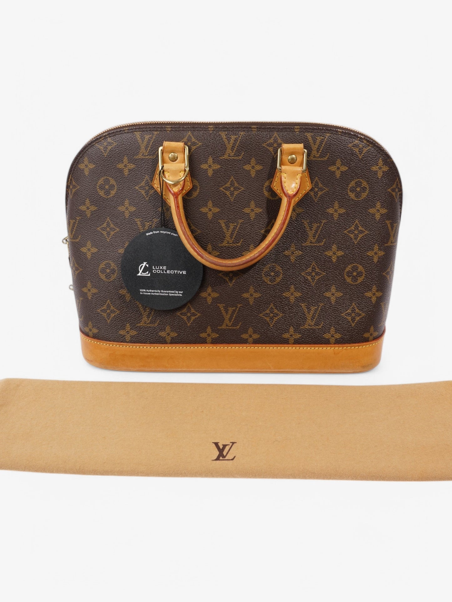 Louis Vuitton Alma Monogram Coated Canvas PM