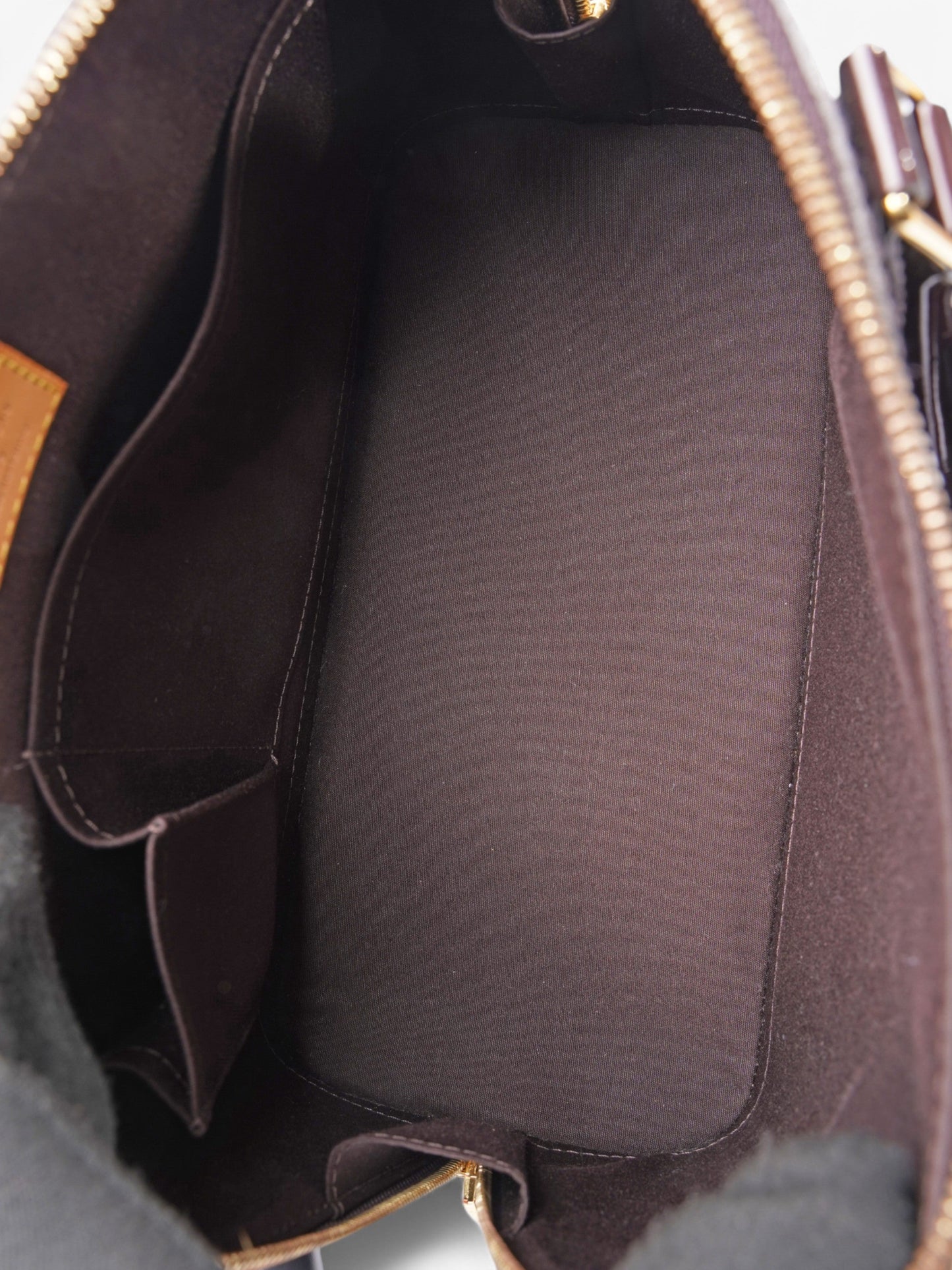 Louis Vuitton Alma Purple Vernis Leather PM