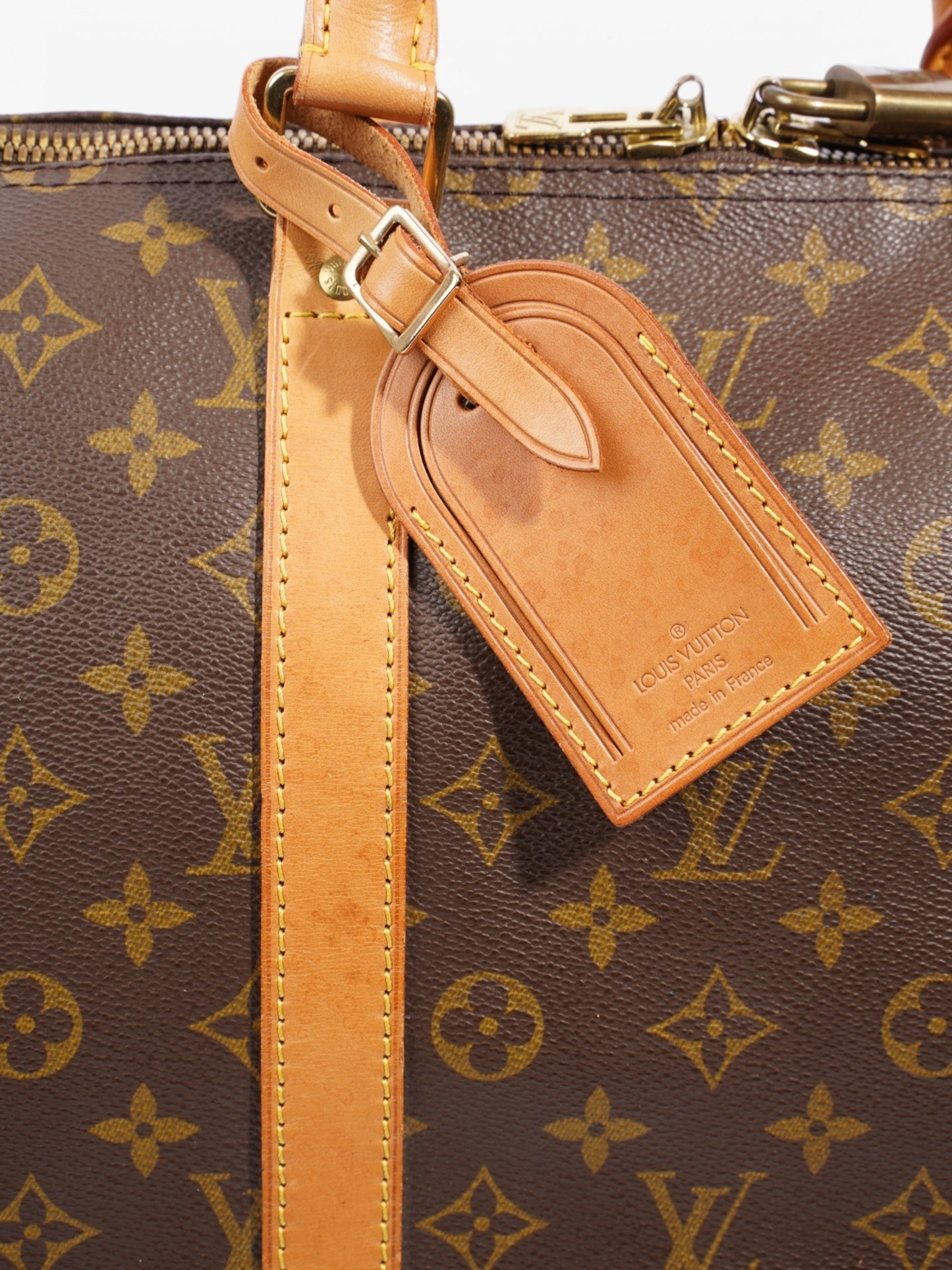 Louis Vuitton Keepall Bandouliere Monogram Coated Canvas 55