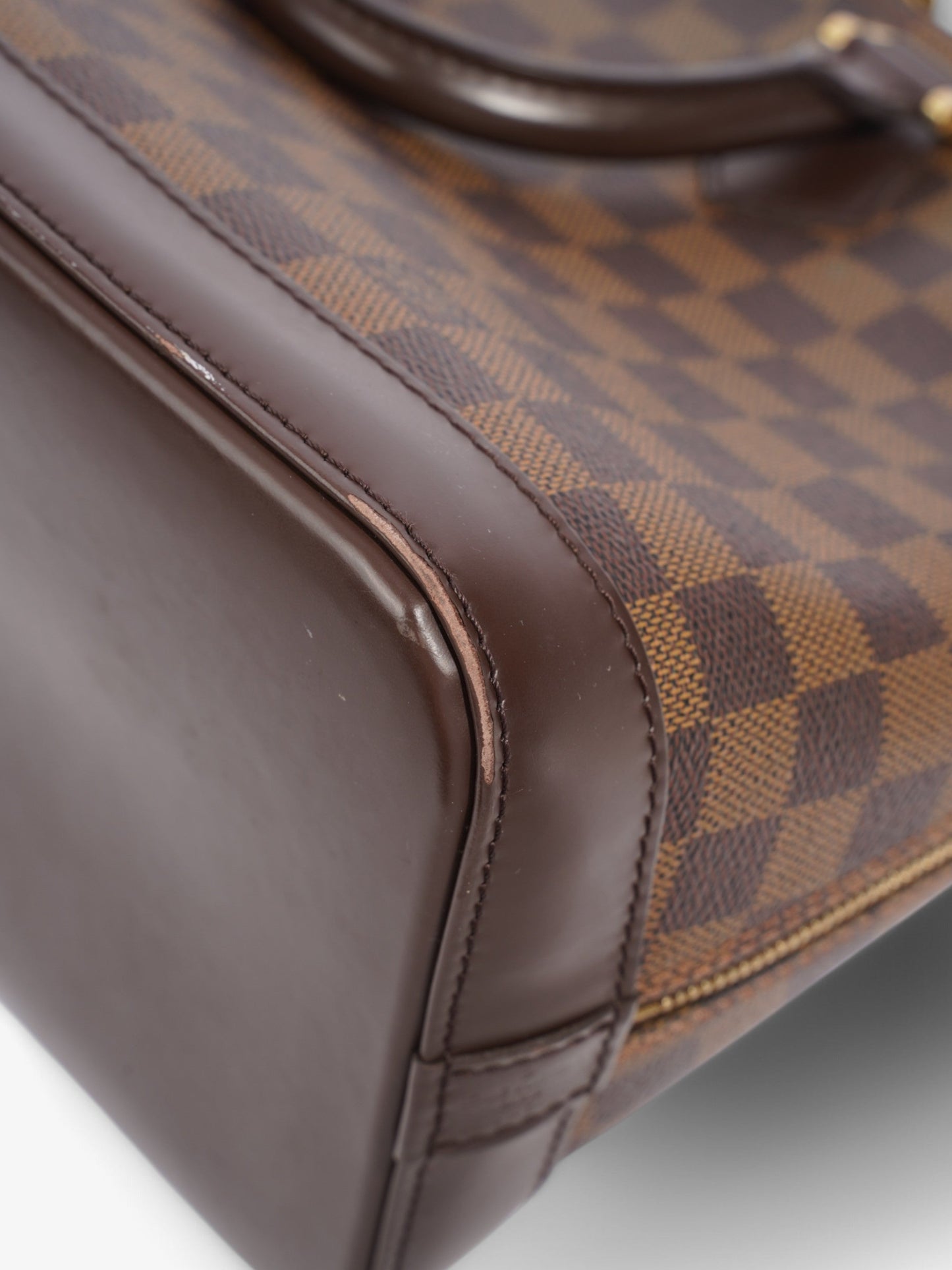 Louis Vuitton Alma Damier Ebene Coated Canvas PM