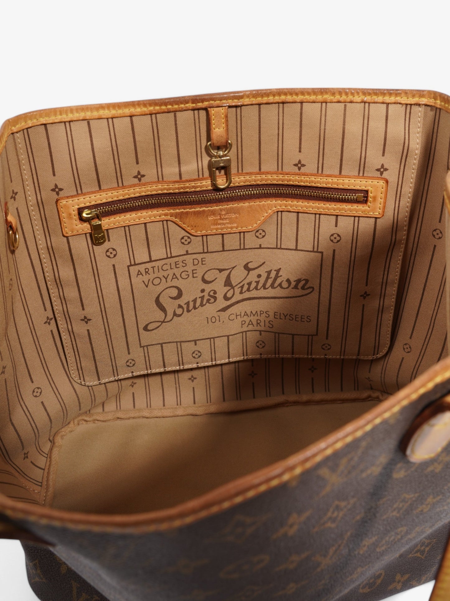 Louis Vuitton Neverfull Monogram Coated Canvas MM