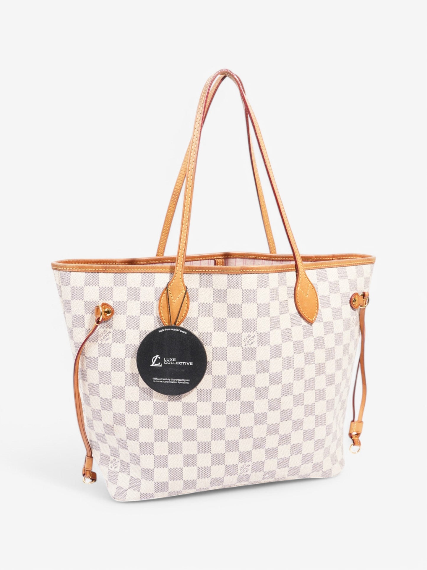 Louis Vuitton Neverfull Damier Azur Coated Canvas MM