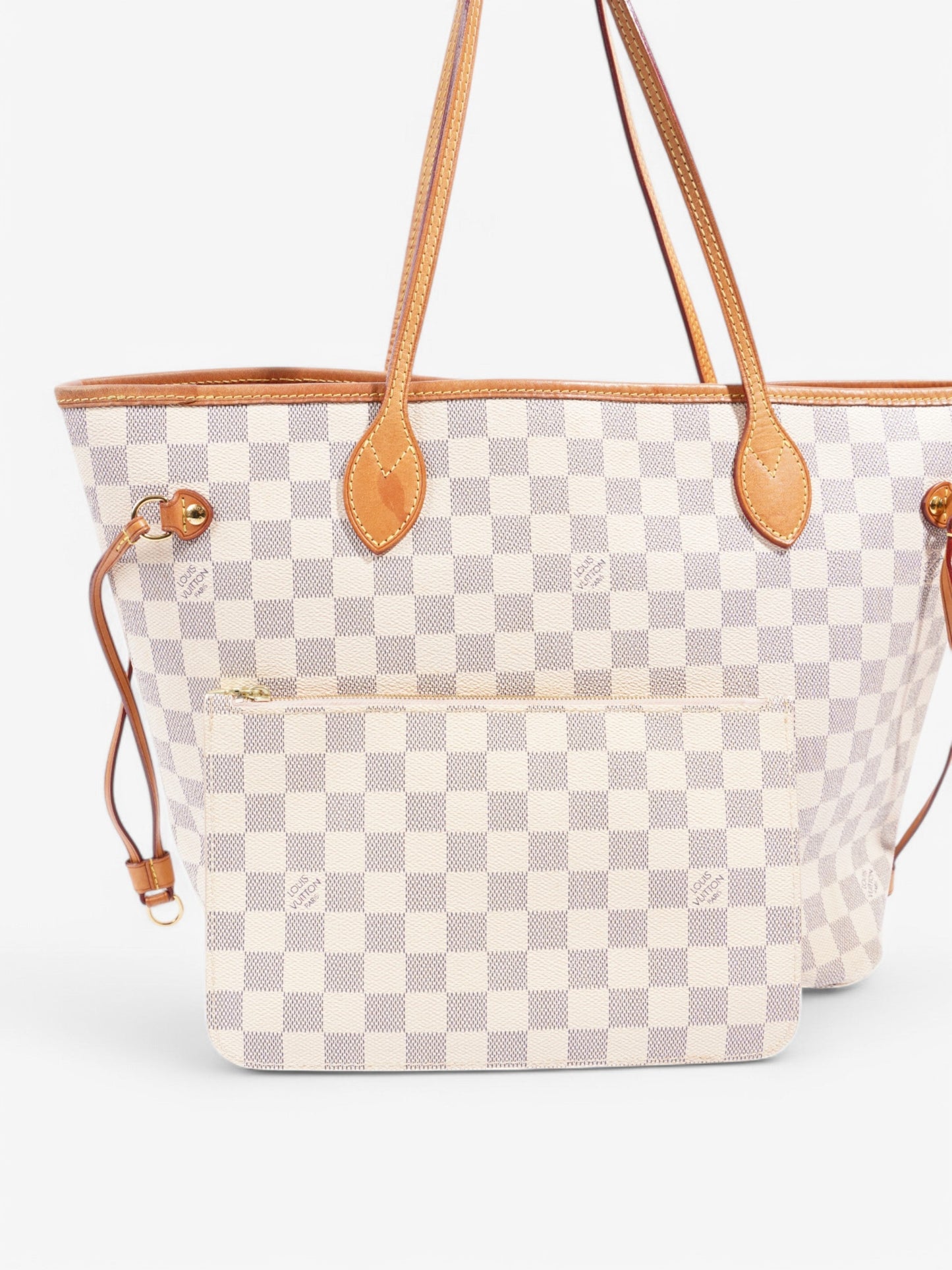 Louis Vuitton Neverfull Damier Azur Coated Canvas MM