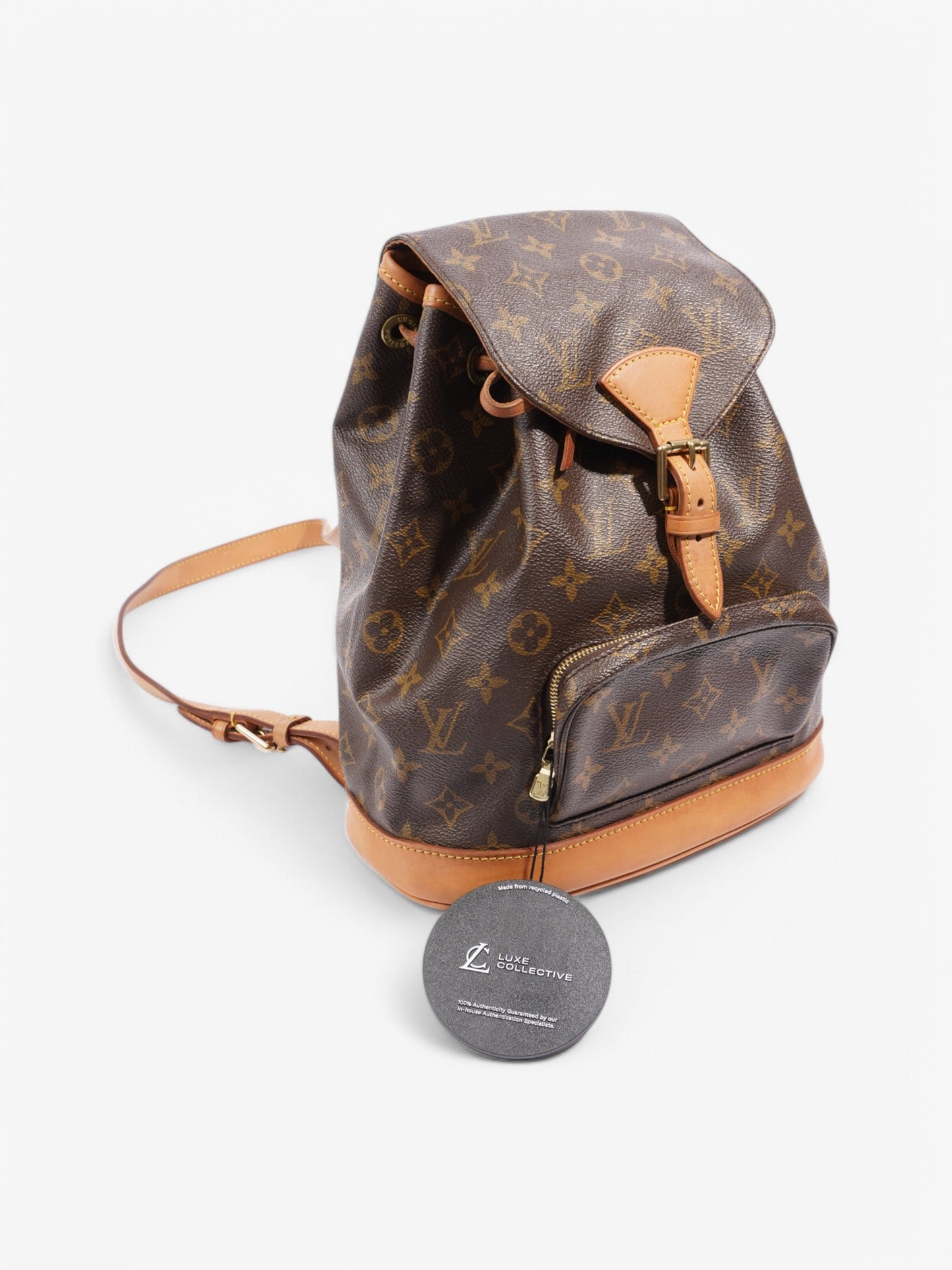 Louis Vuitton Montsouris Monogram Coated Canvas MM