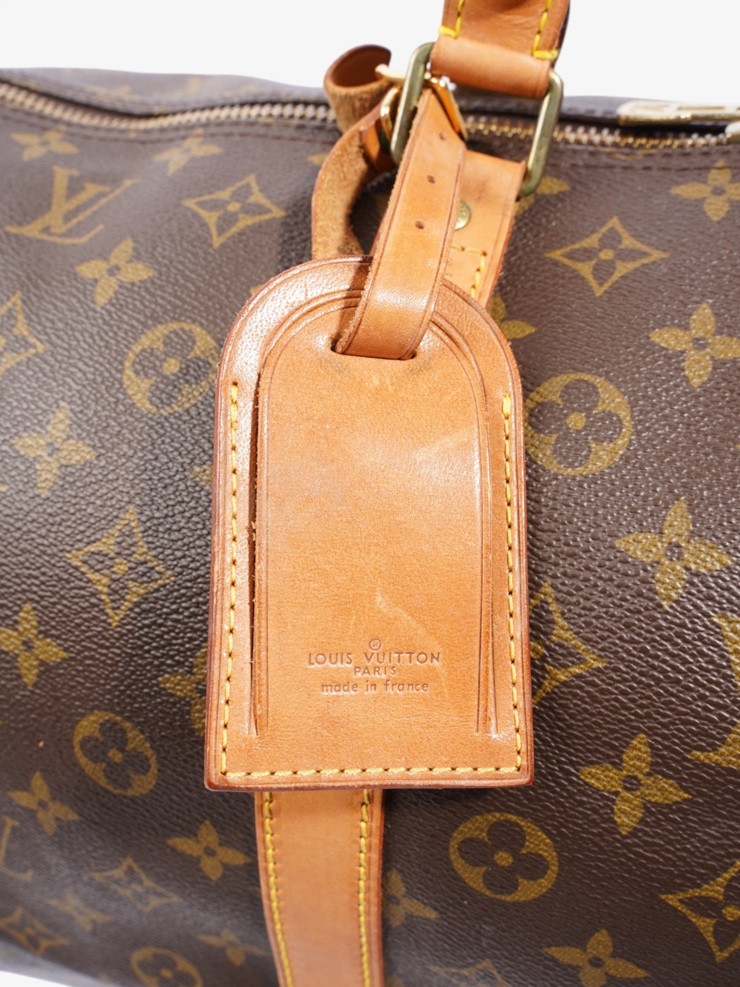 Louis Vuitton Keepall Bandouliere Monogram Coated Canvas 60