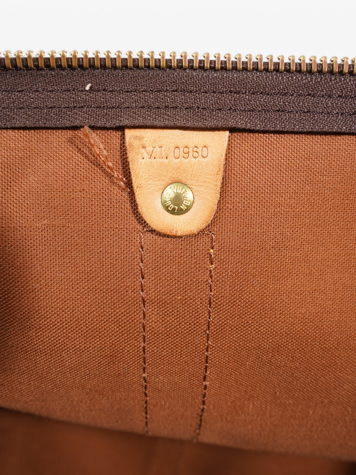 Louis Vuitton Keepall Bandouliere Monogram Coated Canvas 60