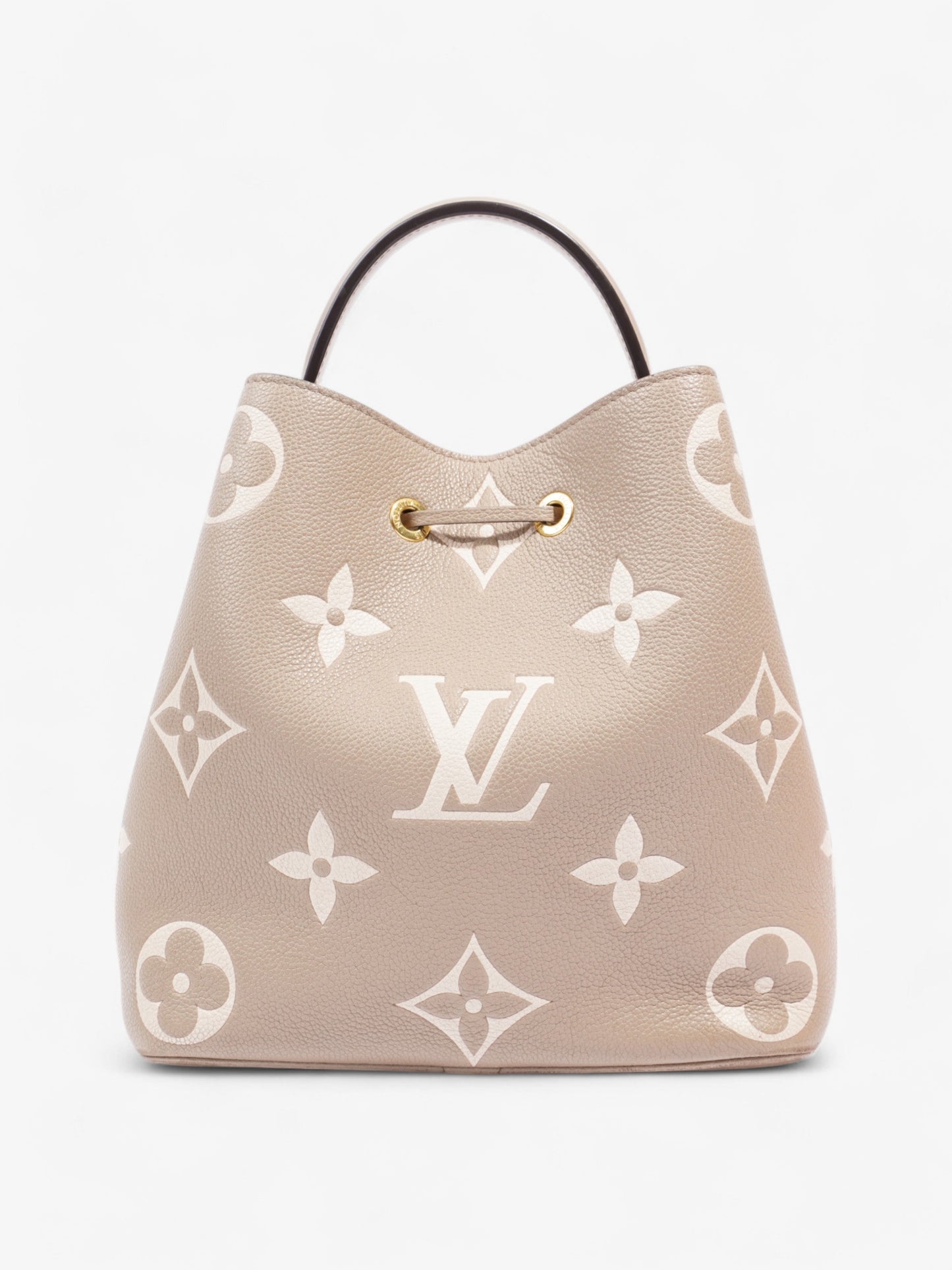Louis Vuitton NeoNoe Monogram Empreinte / Tourterelle / Creme Empreinte Leather MM