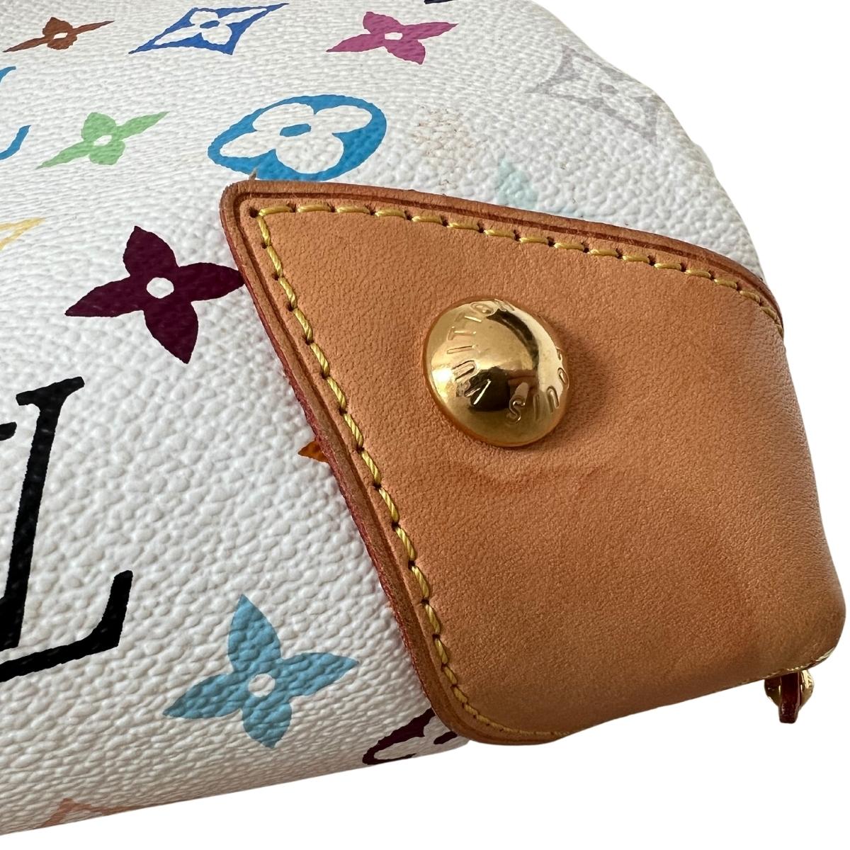 White Monogram Multicolore Canvas Ursula Bag