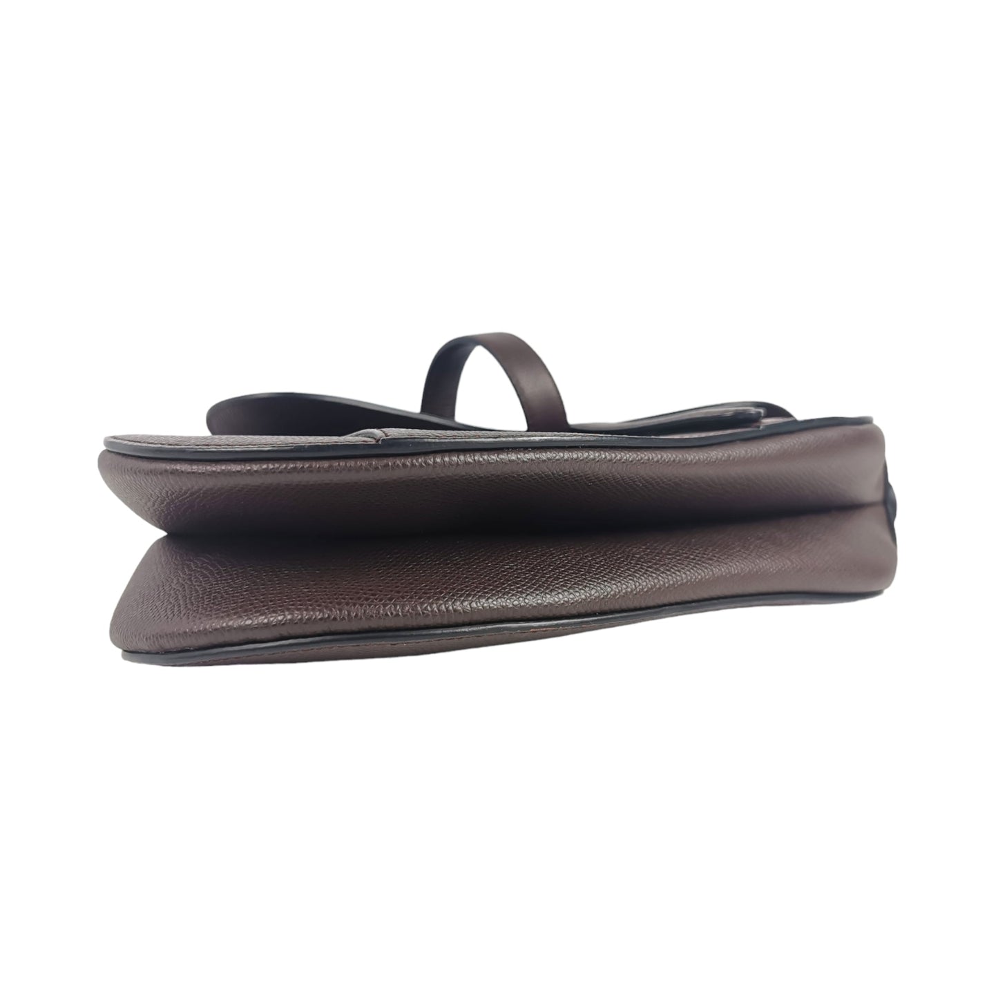 Dior Saddle Bag Burgundy with thick strap