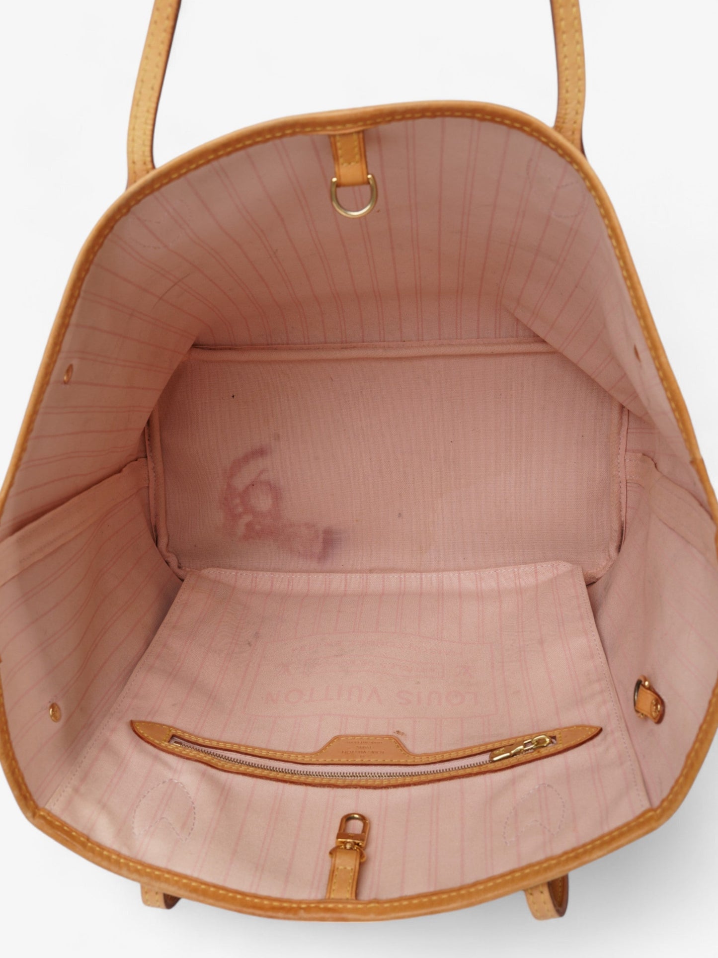 Louis Vuitton Neverfull Damier Azur Coated Canvas MM