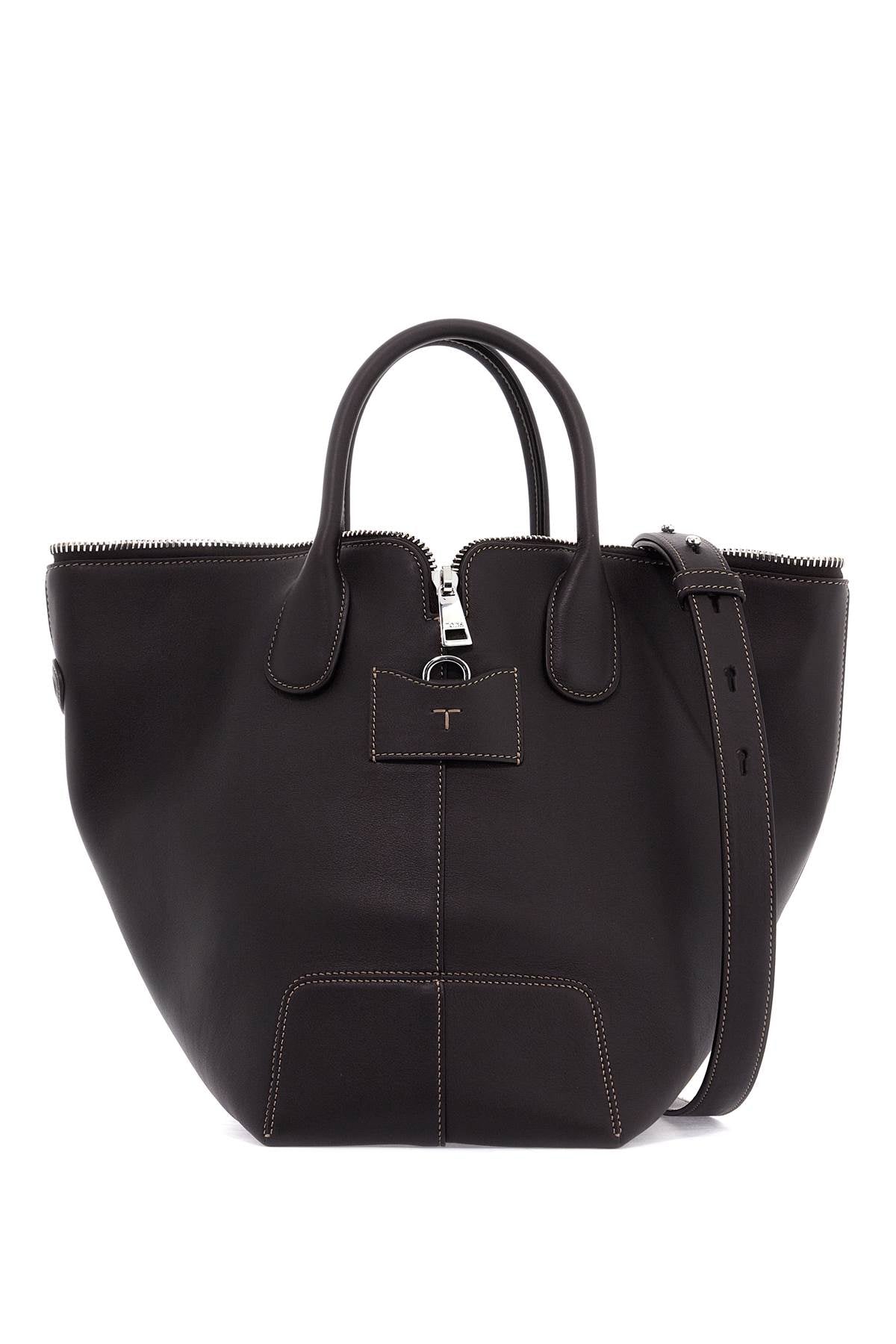 LEATHER MEDIUM-SIZED SWING BAG FOR WOMEN
