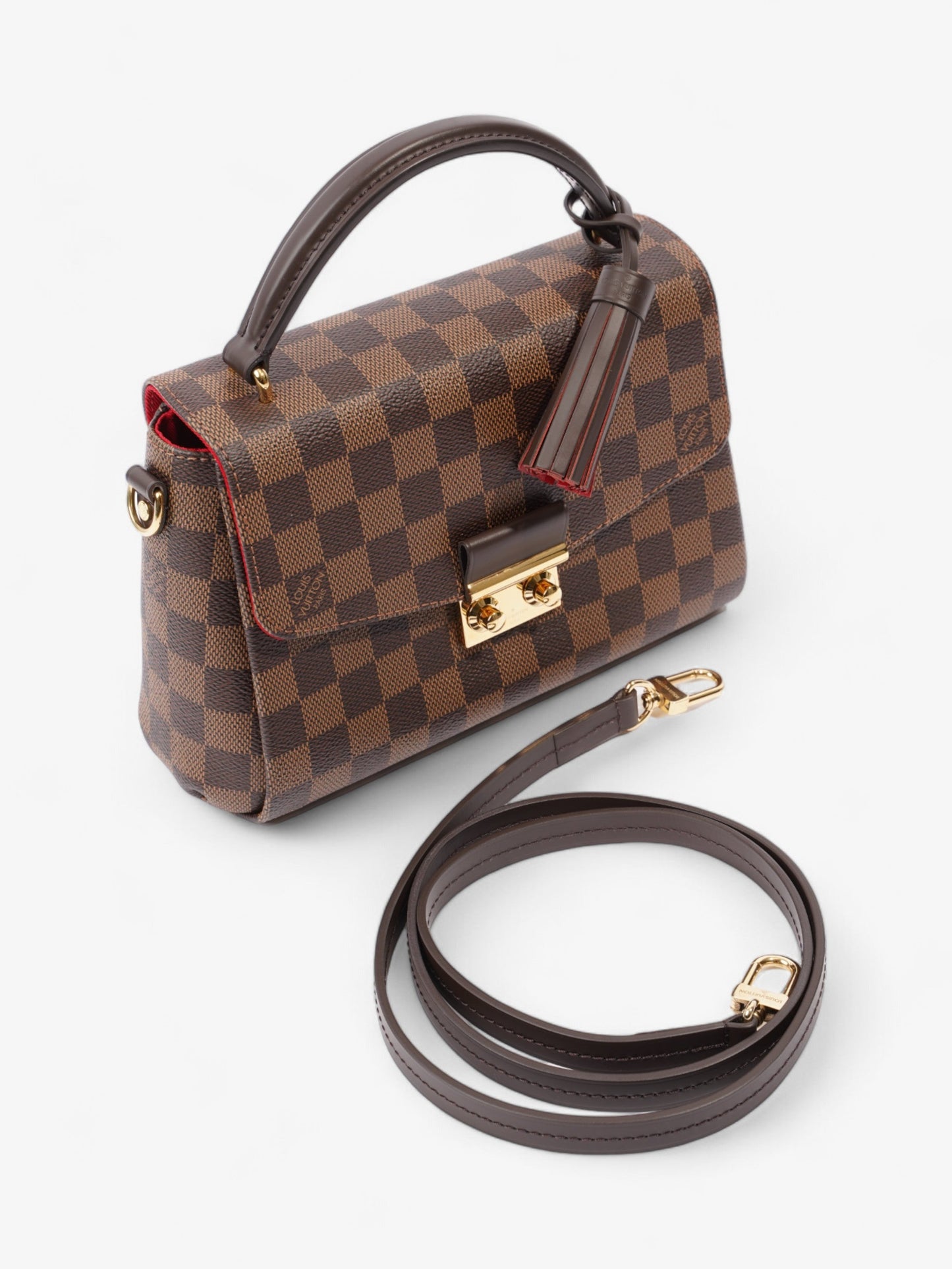 Louis Vuitton Crossiette Damier  Monogram Coated Canvas