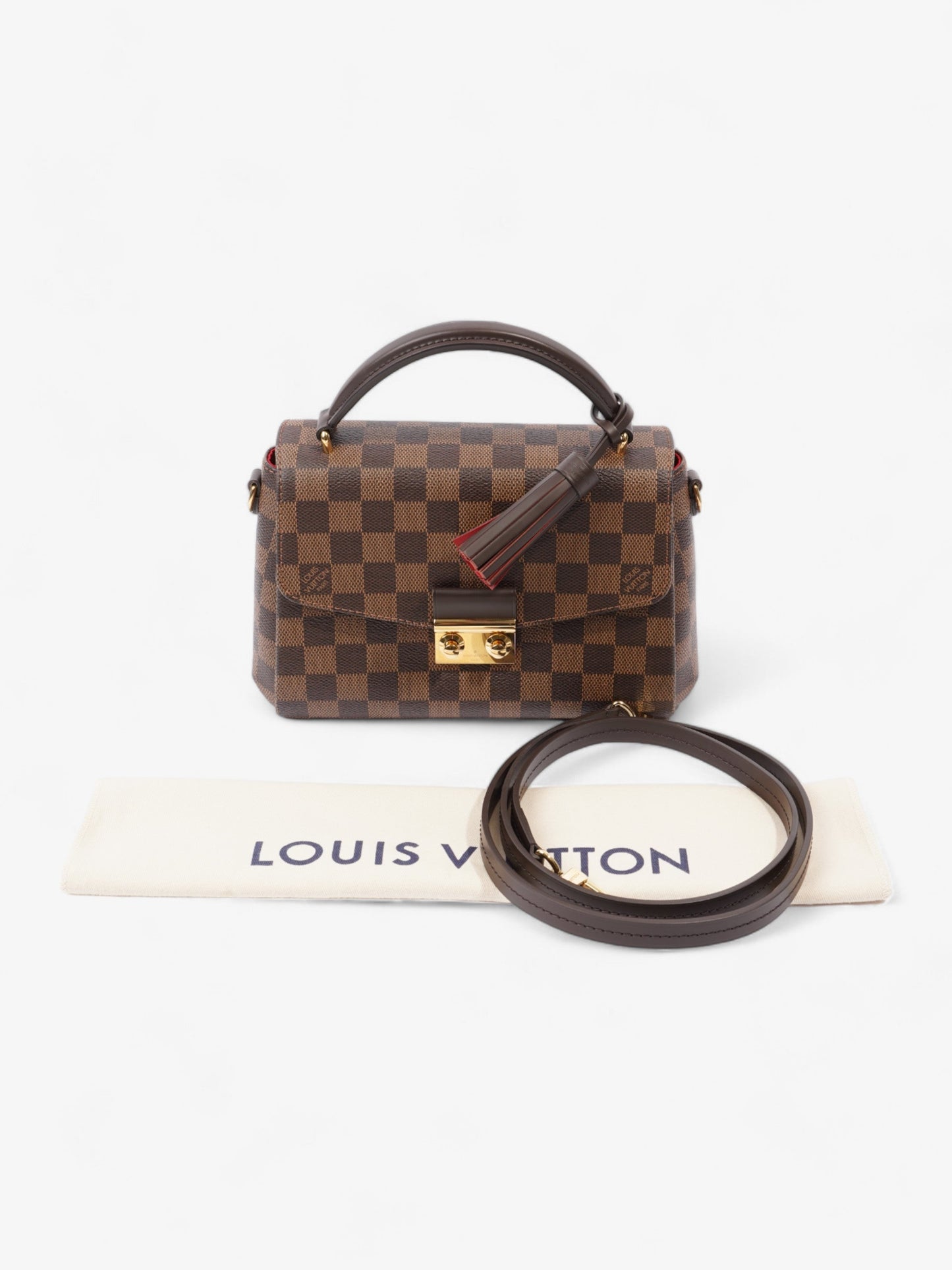 Louis Vuitton Crossiette Damier  Monogram Coated Canvas